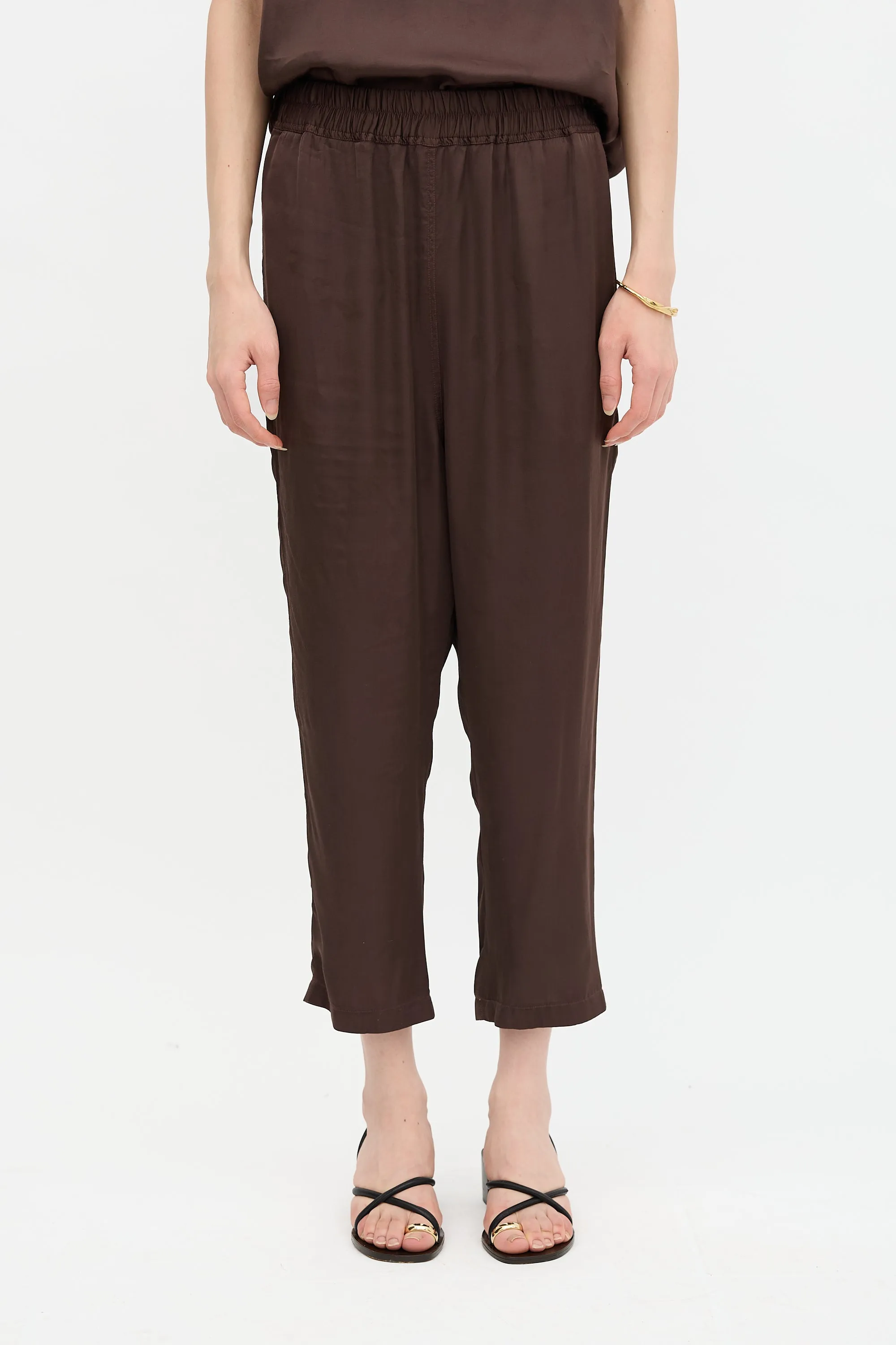 Satin Cropped Pant sold by VSP Consignment