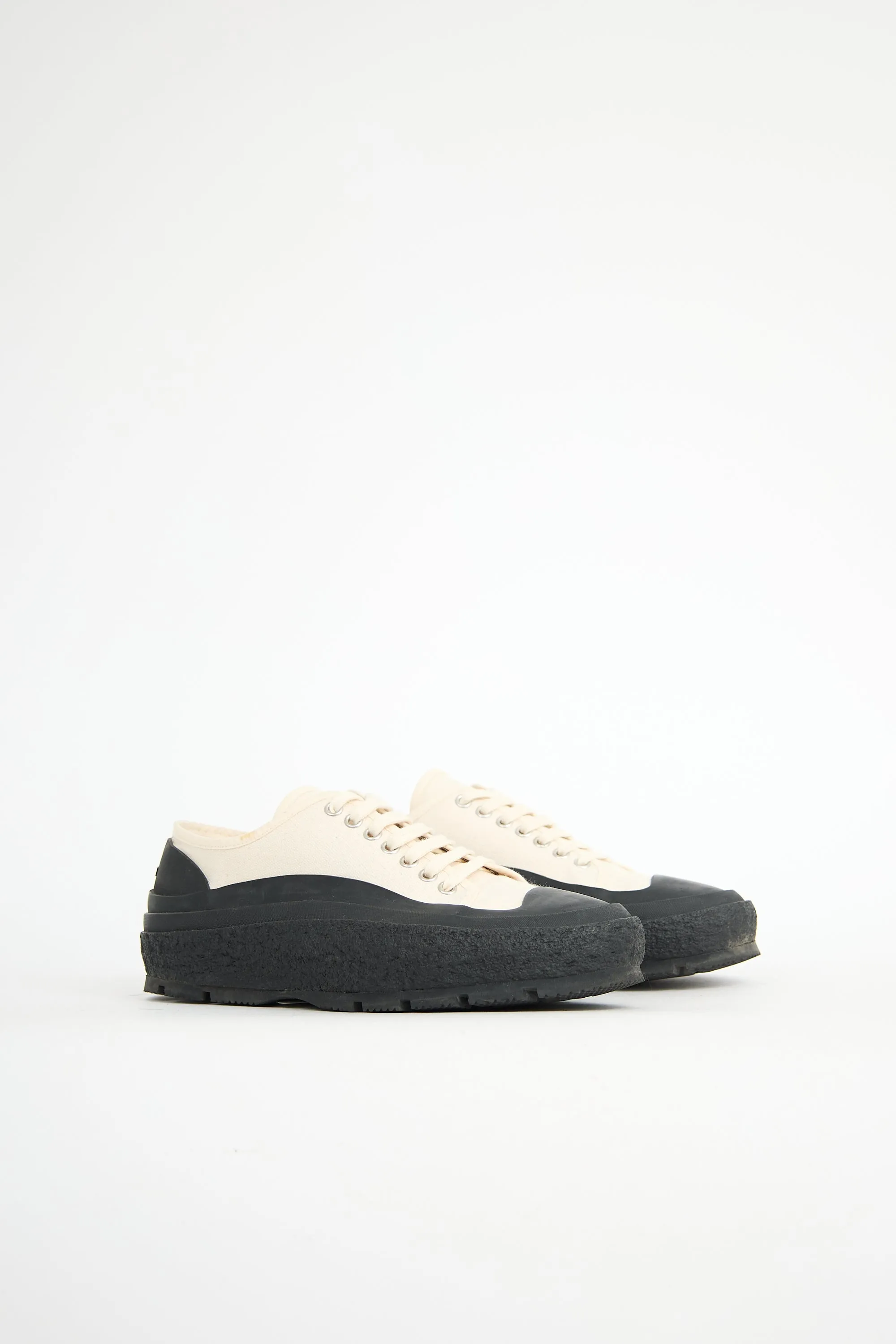 Canvas & Rubber Platform Sneaker sold by VSP Consignment product image thumbnail 3