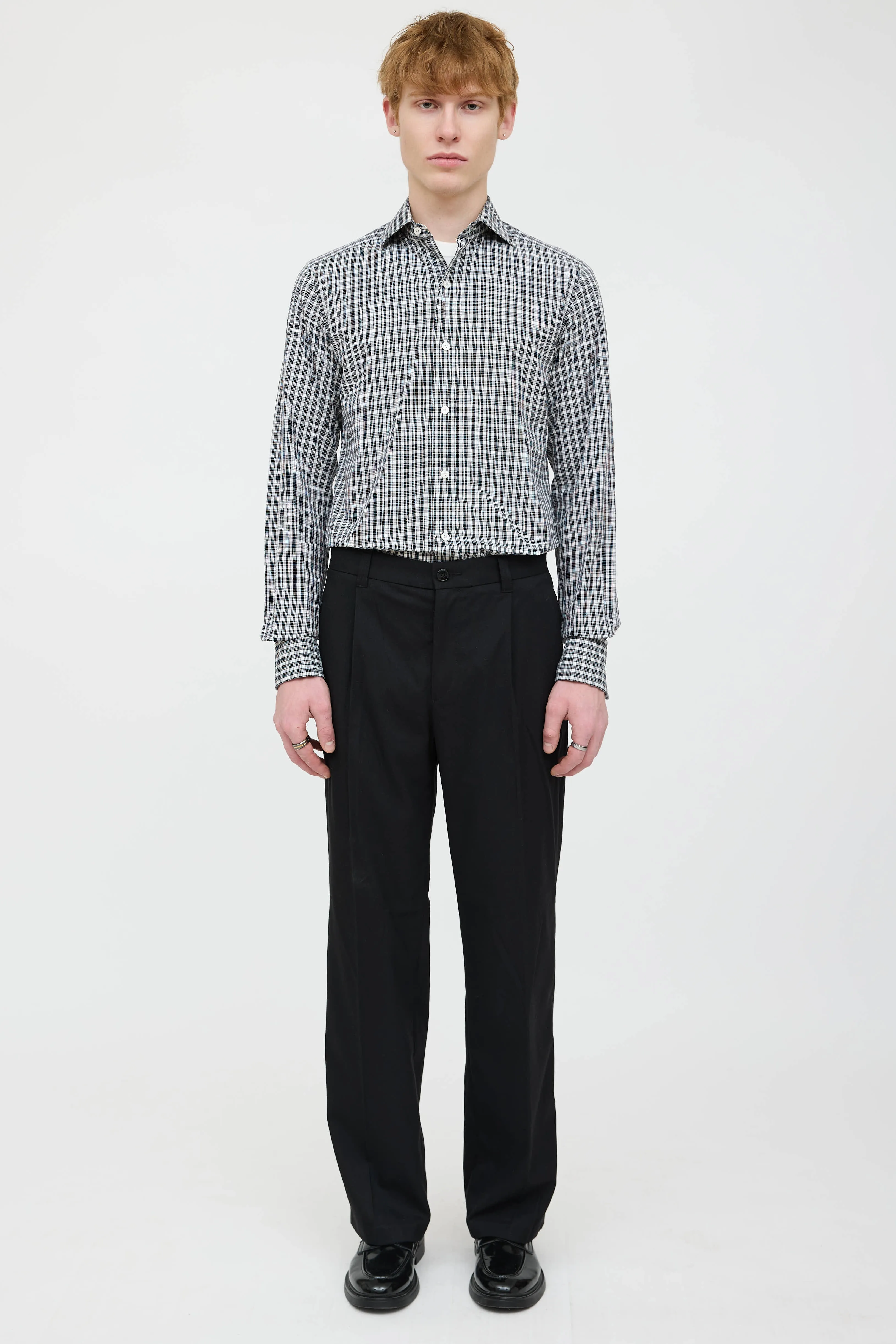 Plaid Dress Shirt sold by VSP Consignment product image thumbnail 2