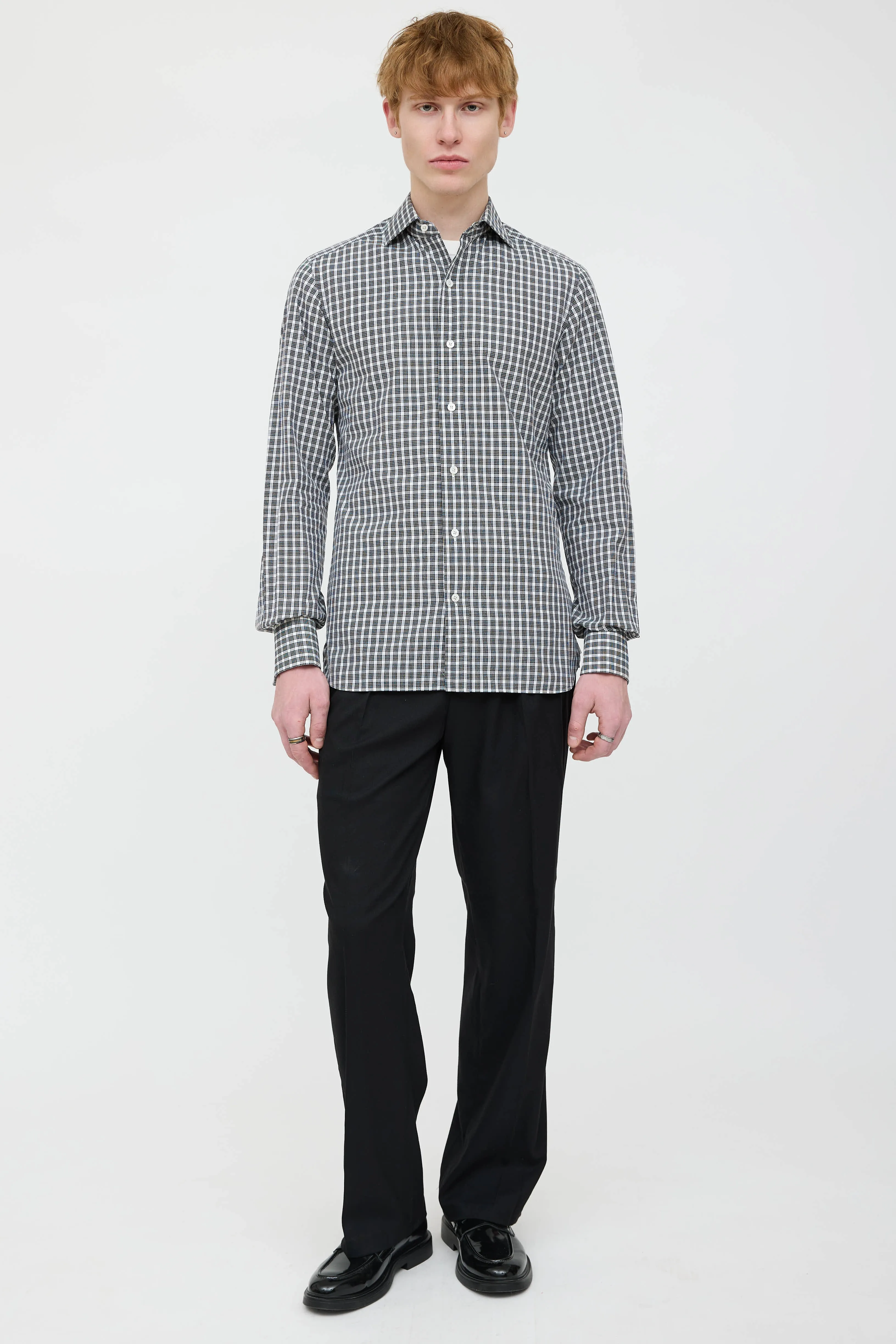 Plaid Dress Shirt sold by VSP Consignment product image thumbnail 5