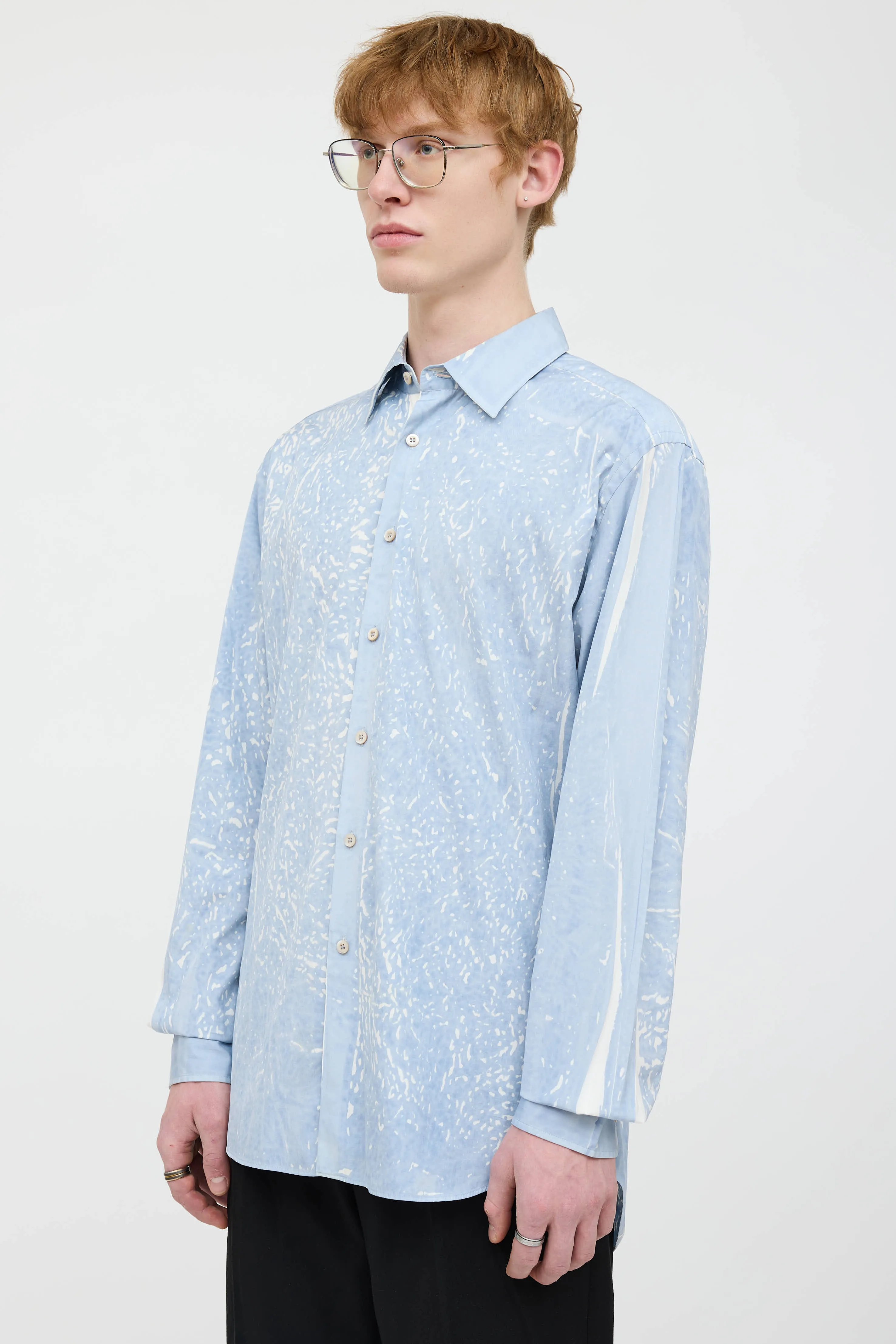 Patterned Dress Shirt sold by VSP Consignment product image thumbnail 3