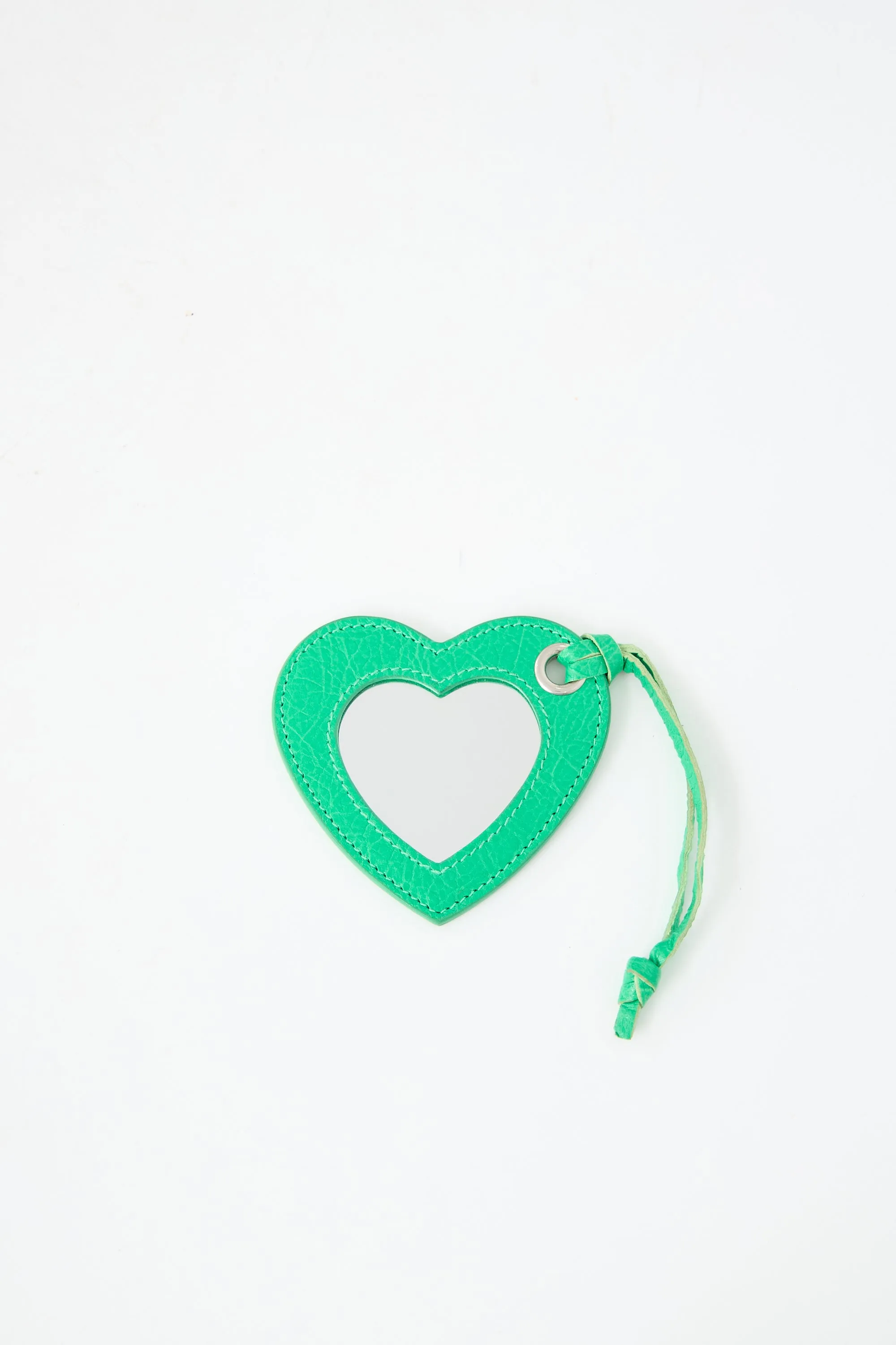 Leather Heart Mirror sold by VSP Consignment product image thumbnail 2