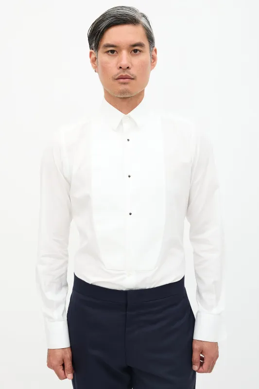 Pique Bib Tuxedo Shirt sold by VSP Consignment
