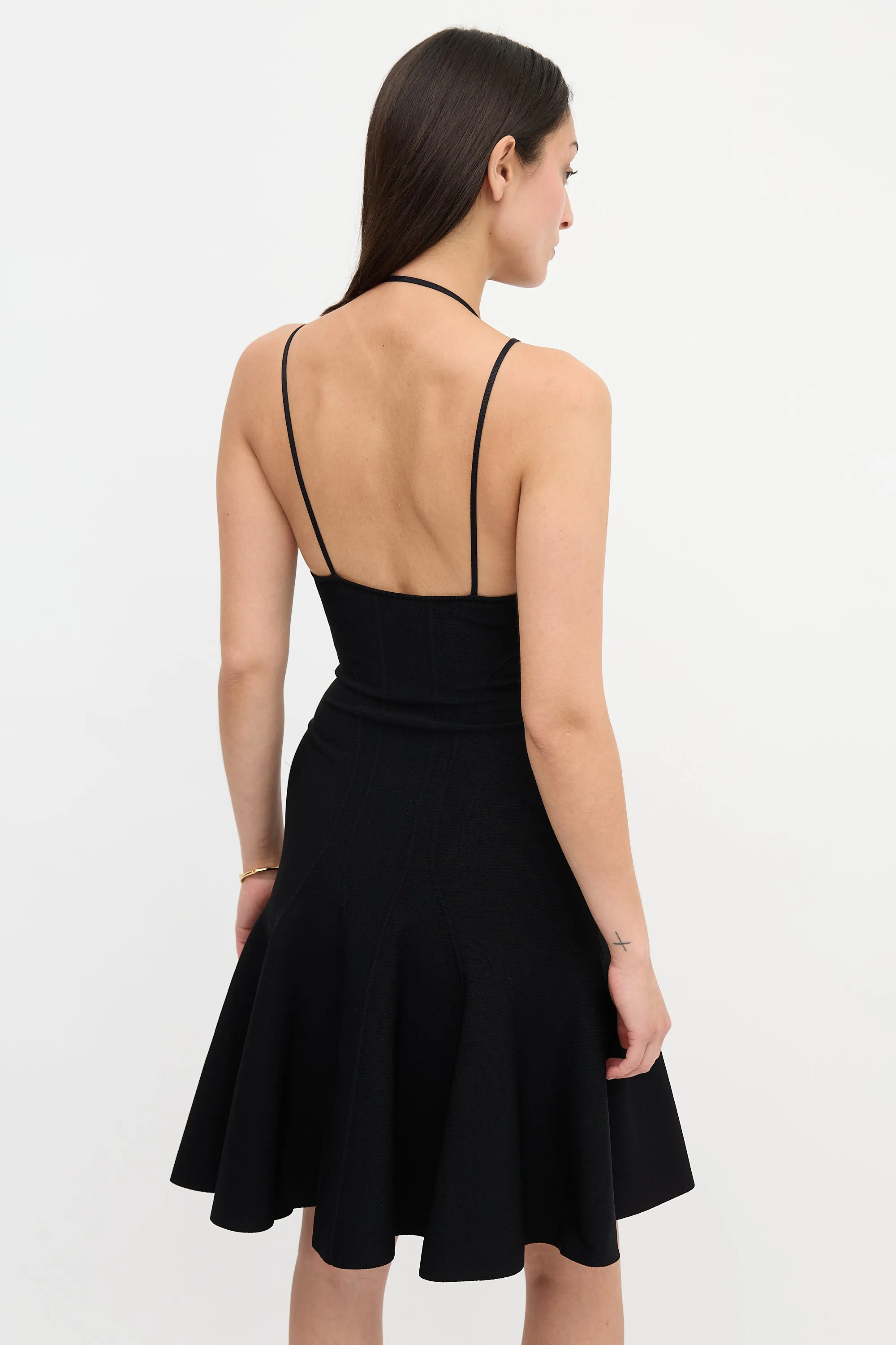 Flounce Hem Bustier Dress sold by VSP Consignment product image thumbnail 4