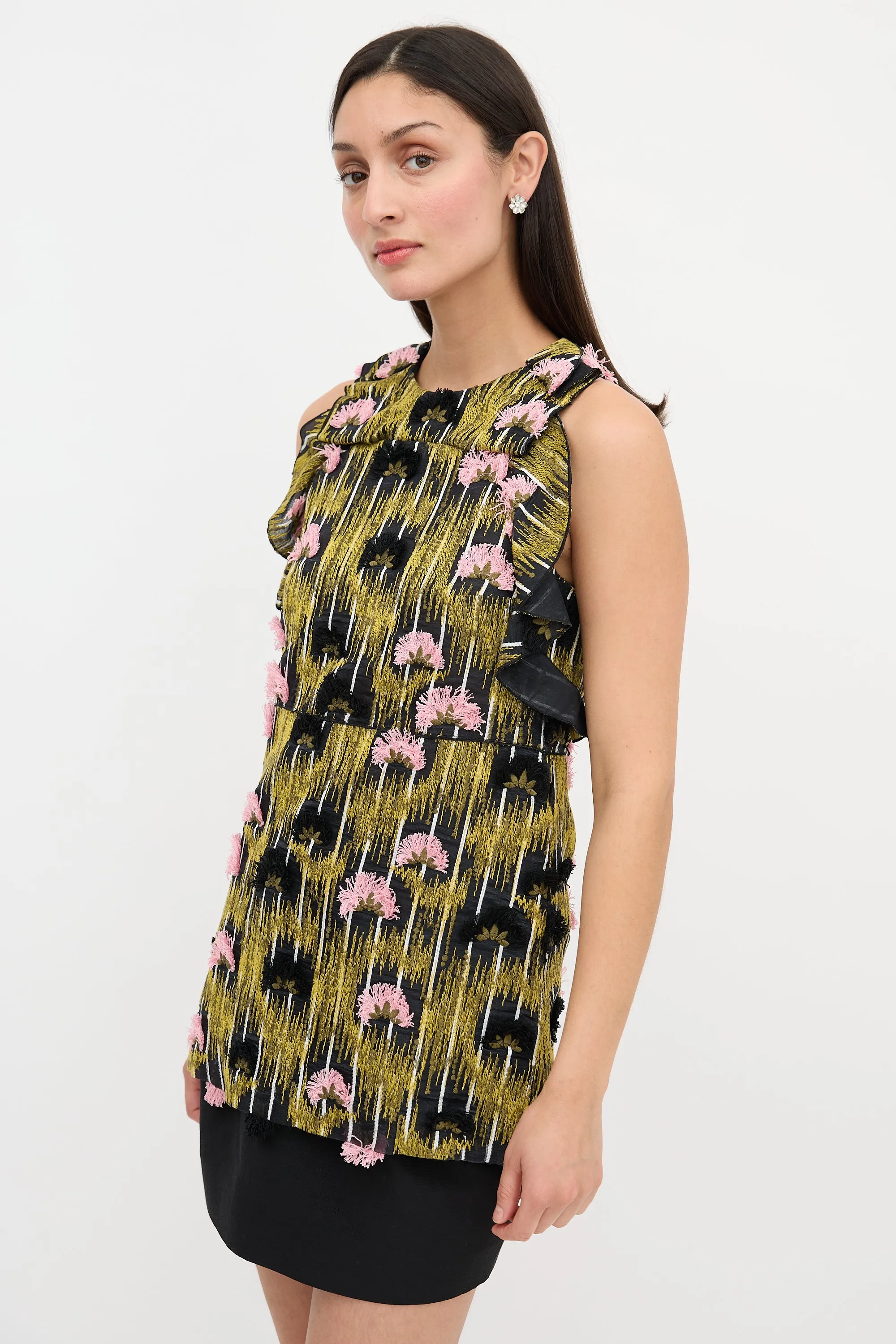 Silk Embroidered Top sold by VSP Consignment product image thumbnail 3