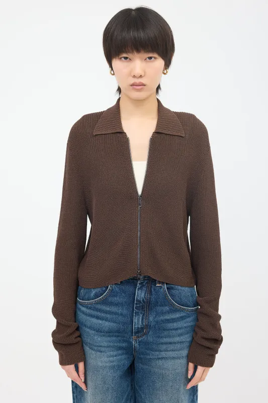 Rib Knit Musa Cardigan sold by VSP Consignment