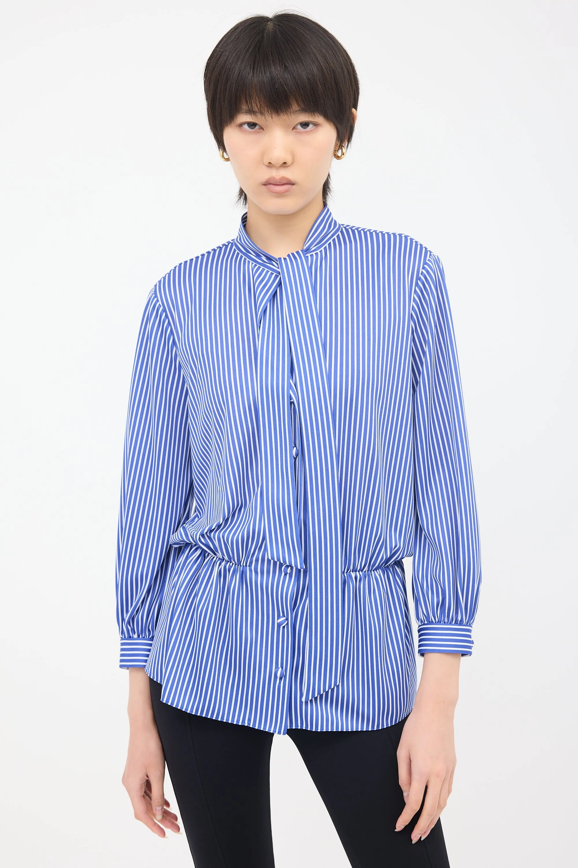 Knit Striped Blouse sold by VSP Consignment