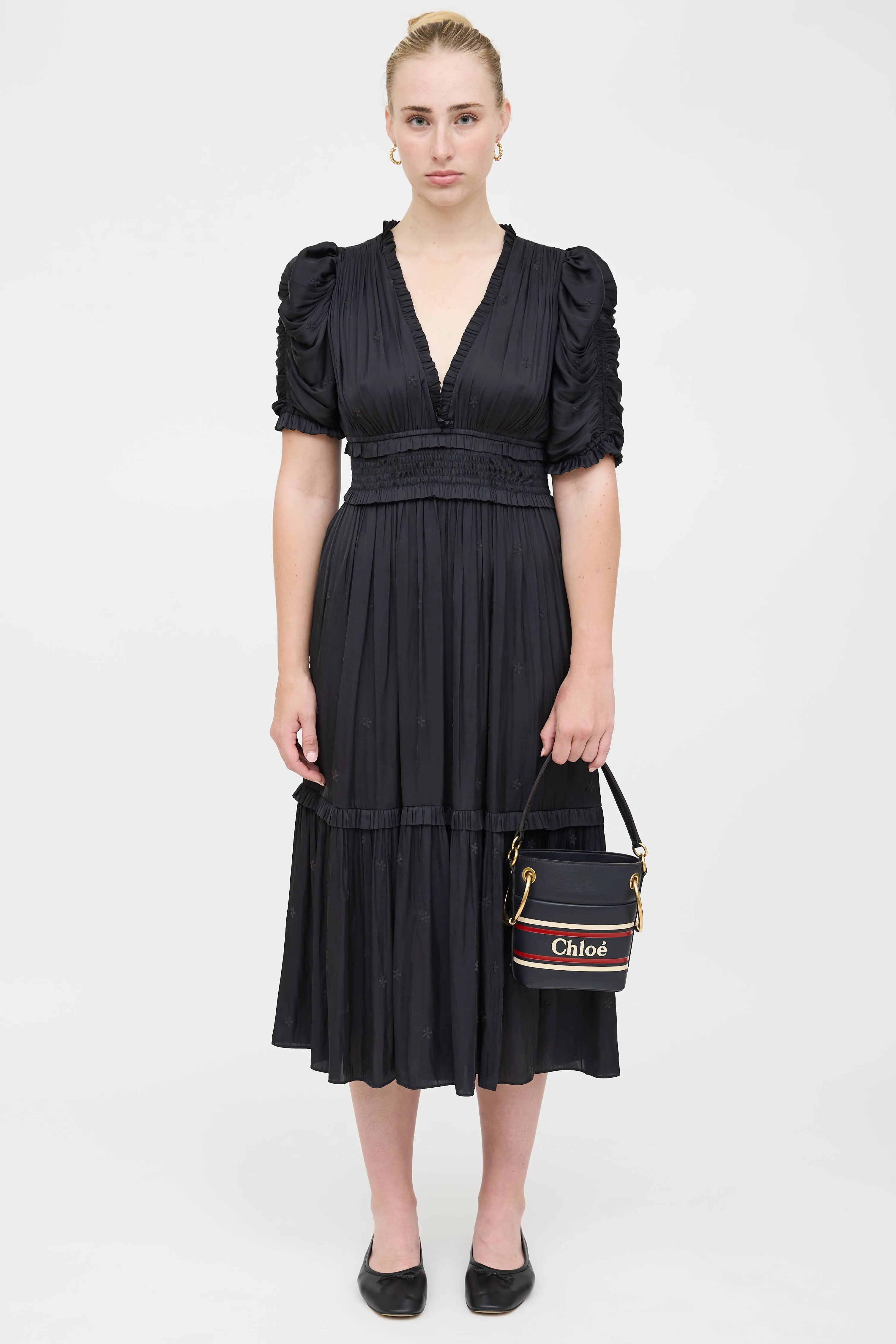 Striped Roy Bucket Bag sold by VSP Consignment product image thumbnail 4