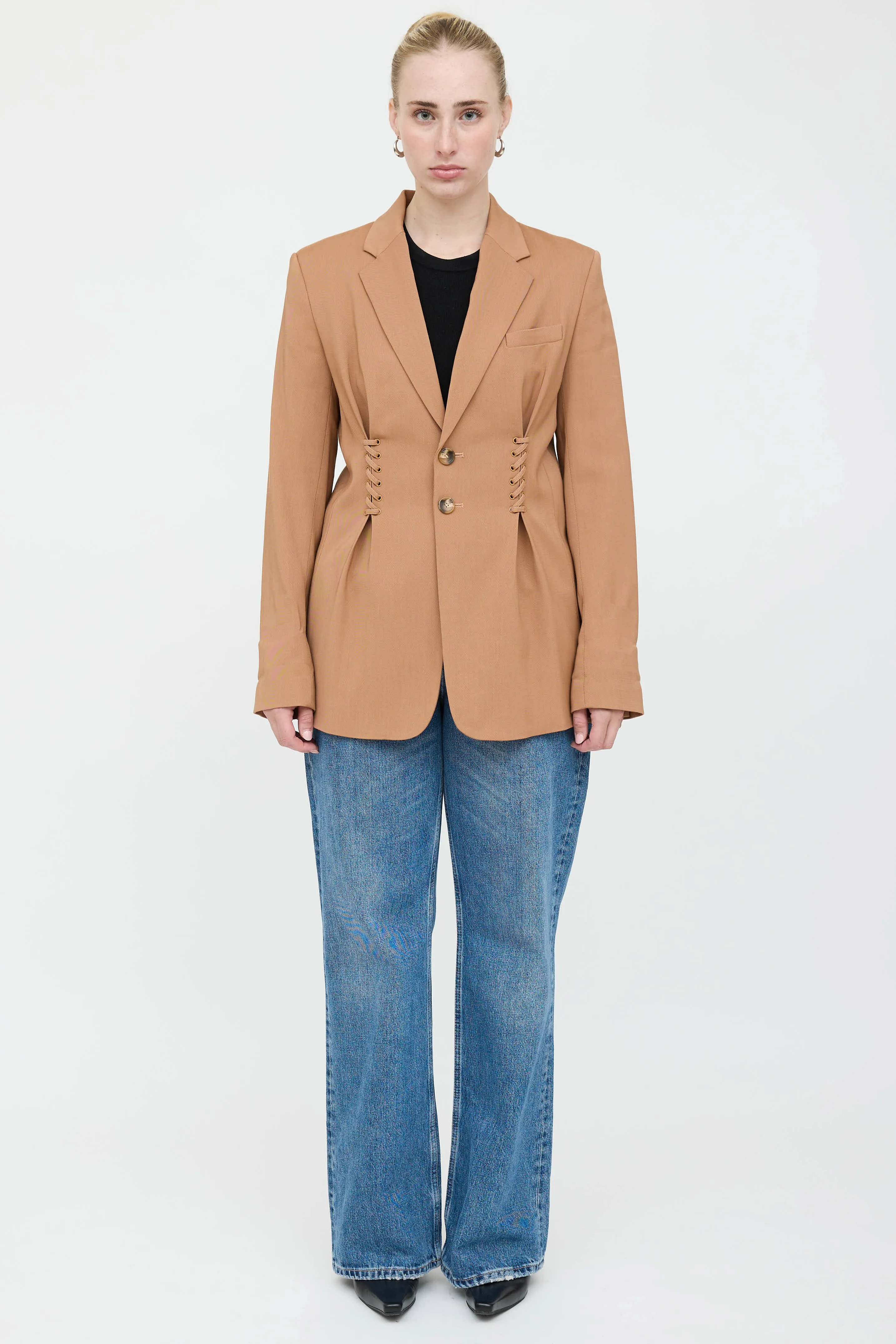 Maverick Lace-Up Blazer sold by VSP Consignment product image thumbnail 2