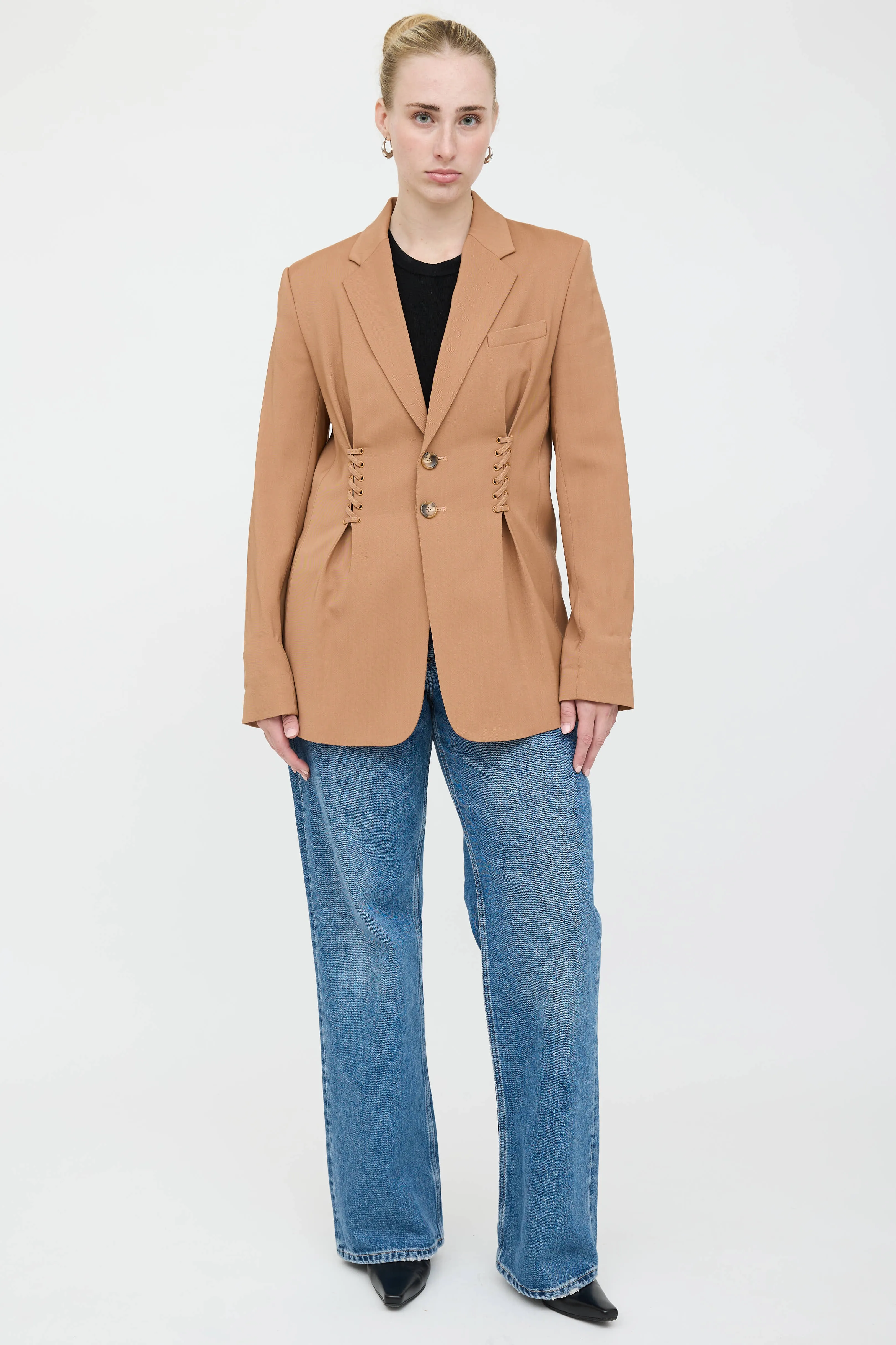 Maverick Lace-Up Blazer sold by VSP Consignment product image thumbnail 5