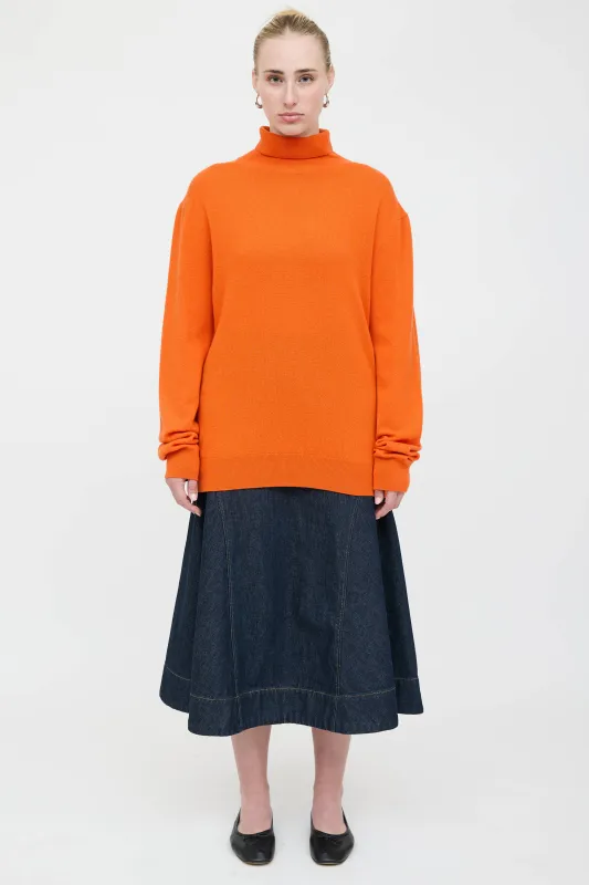 Cashmere Turtleneck Sweater made by The Row