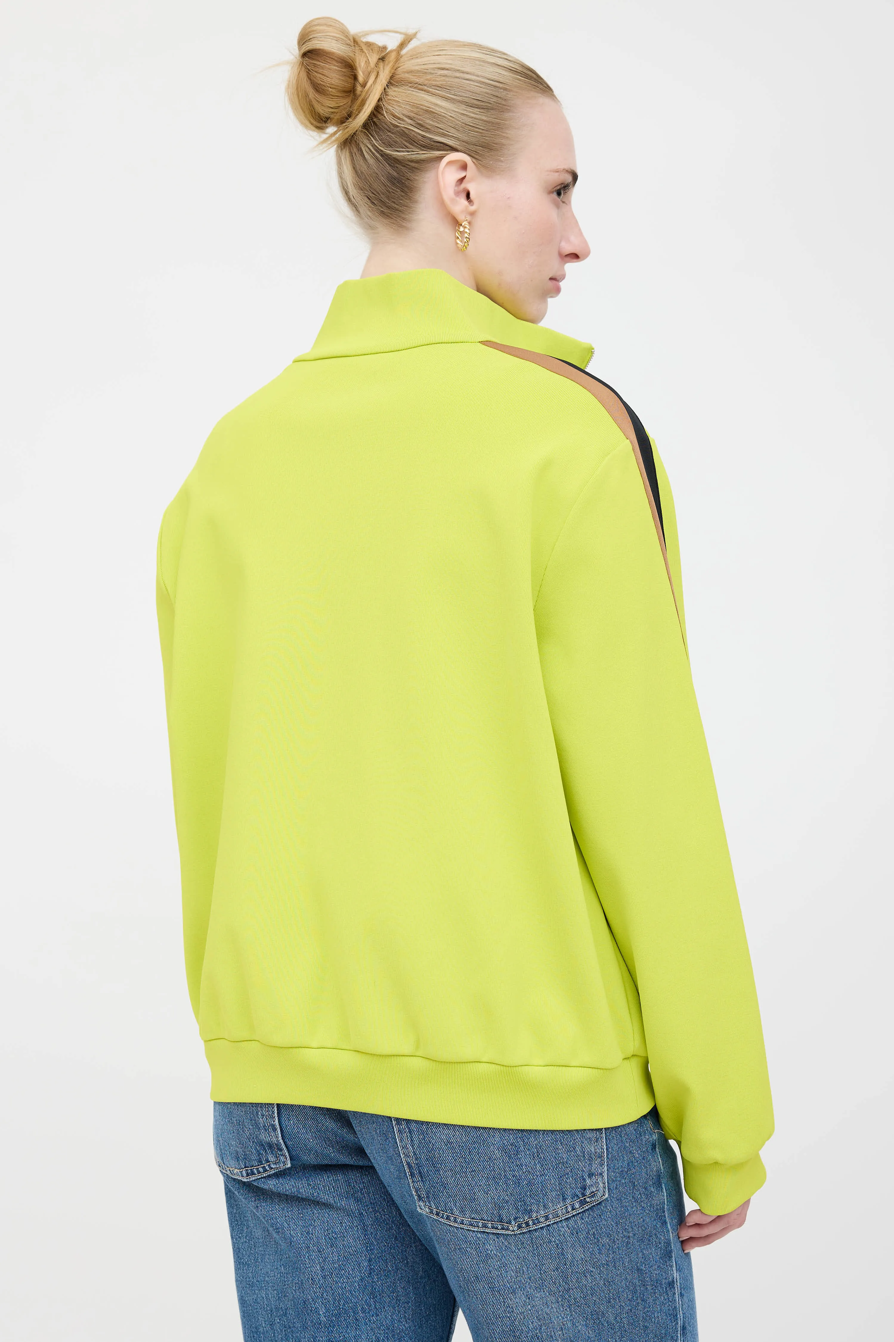 Striped Quarter Zip Sweater sold by VSP Consignment product image thumbnail 4