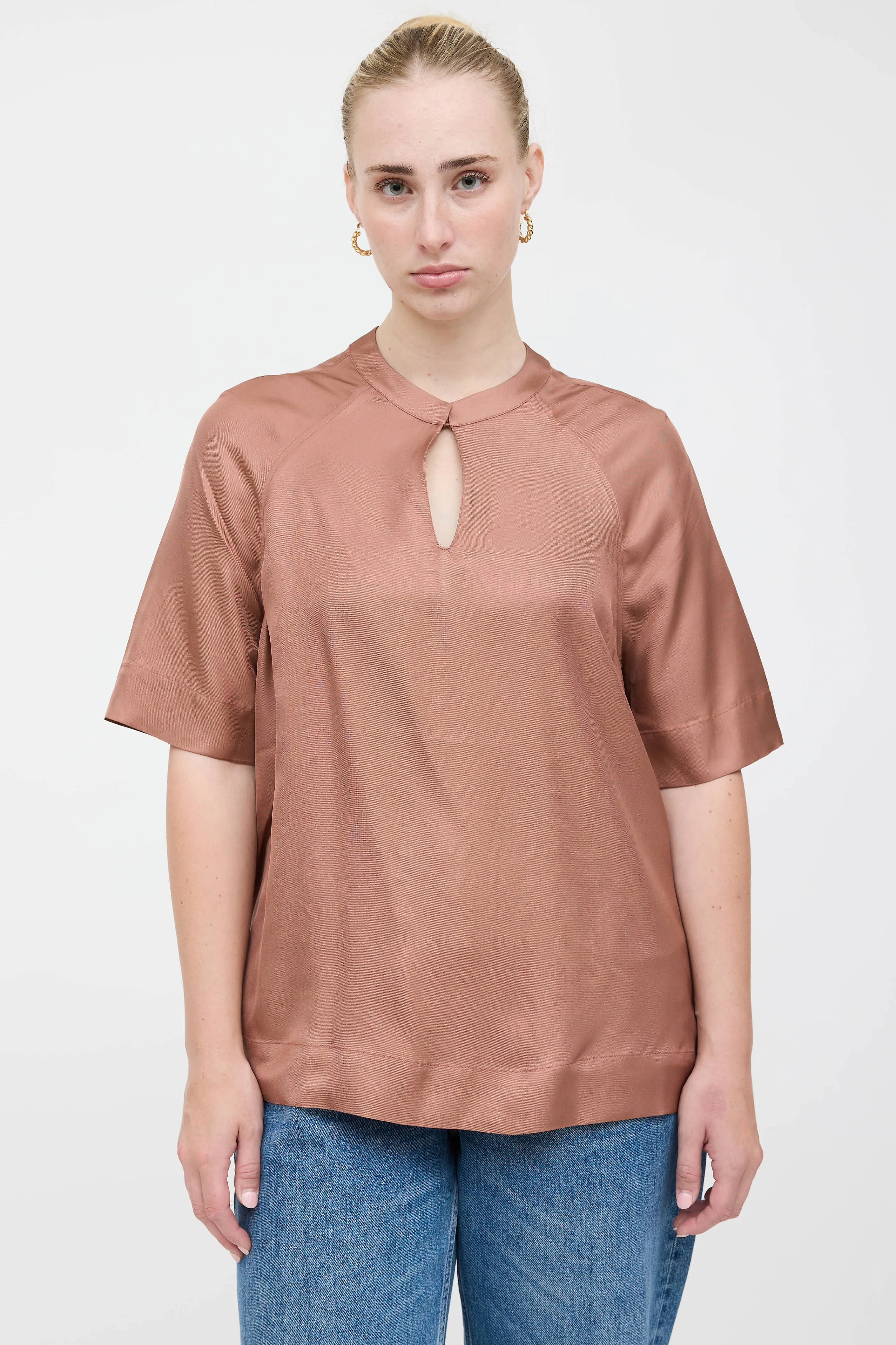 Silk Zesus Blouse sold by VSP Consignment