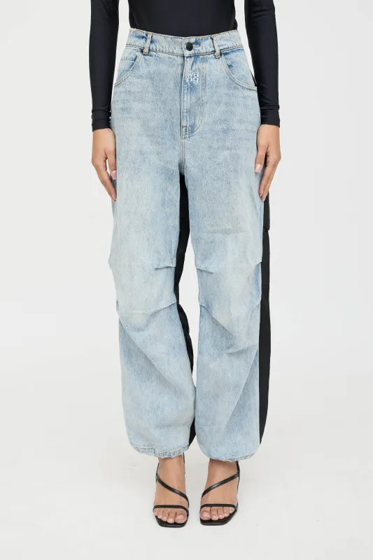 Pack Mix Hybrid Cargo Jeans made by Alexander Wang