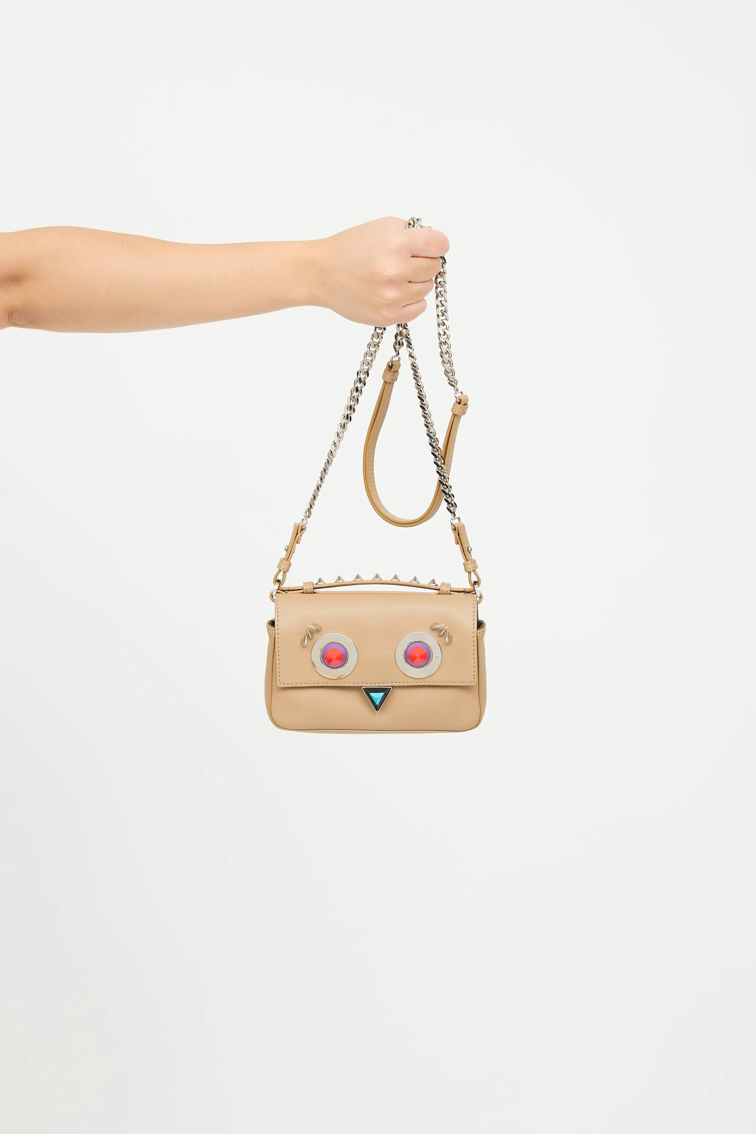 Leather Monster Crossbody Bag sold by VSP Consignment