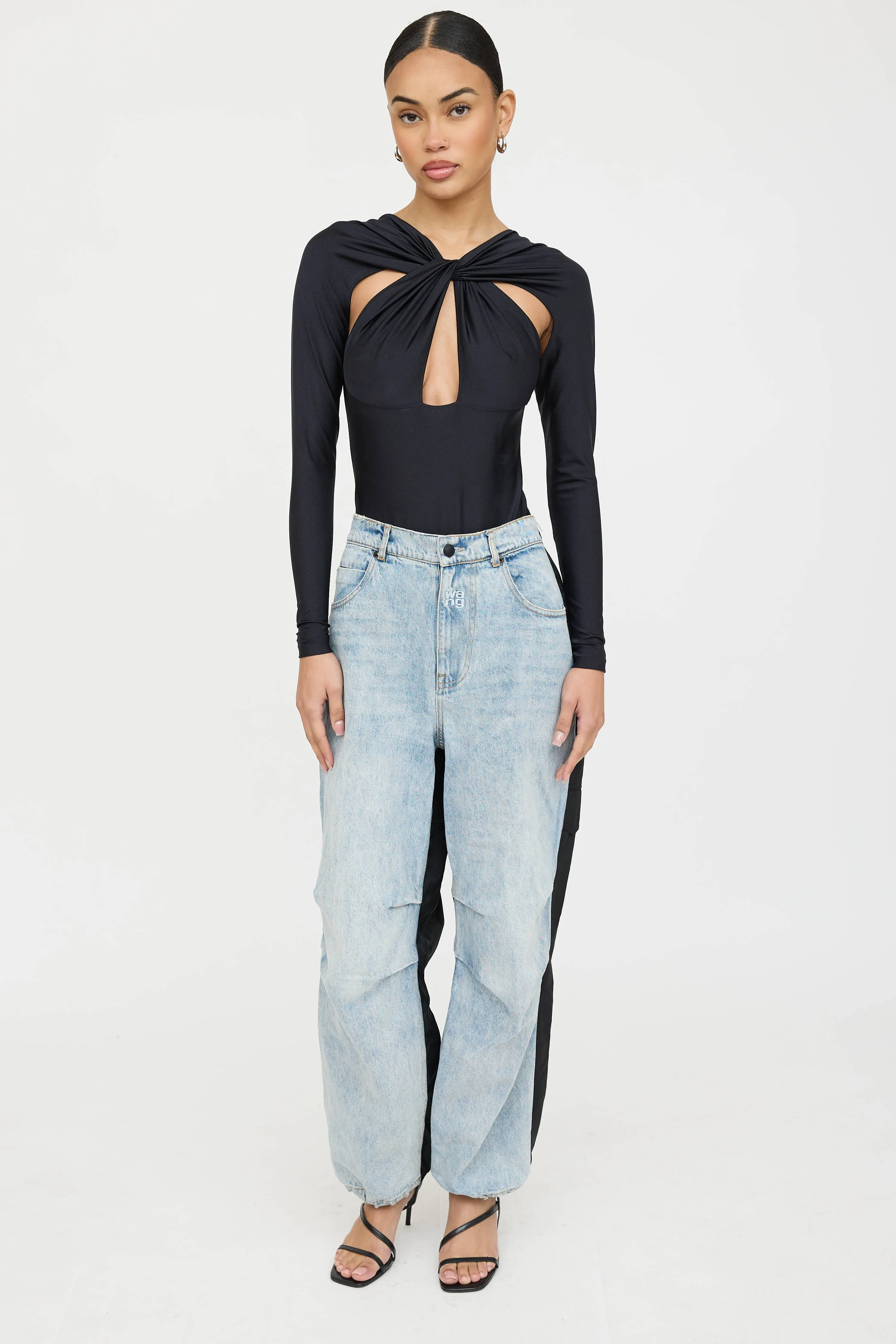 Knotted Cut Out Bodysuit sold by VSP Consignment product image thumbnail 5