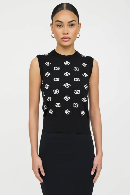 Knit Logo Vest made by Dolce & Gabanna