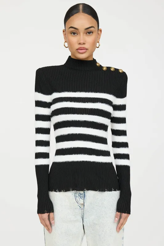 Striped Rib Top sold by VSP Consignment