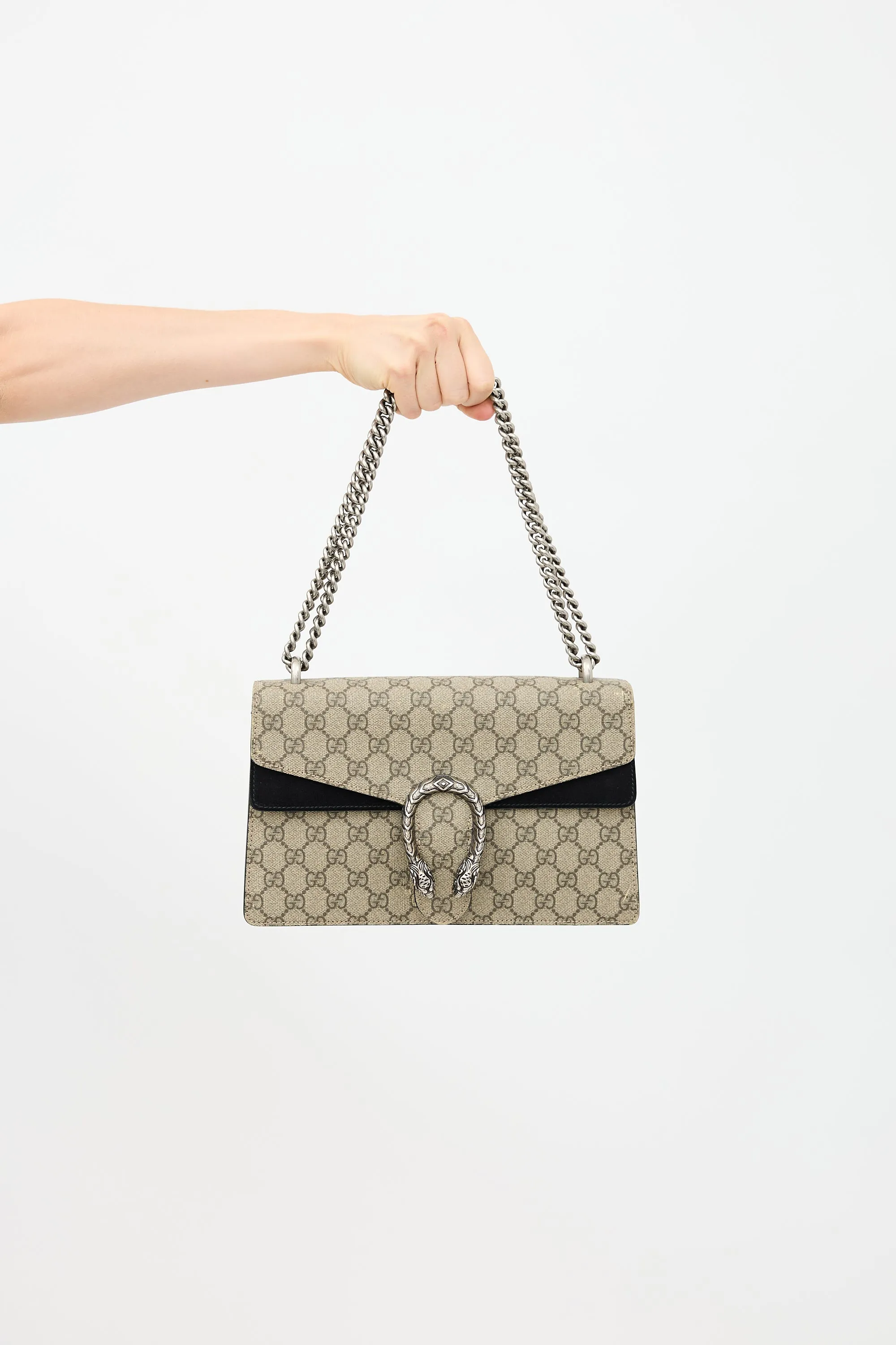 GG Supreme Monogram Dionysus Bag sold by VSP Consignment