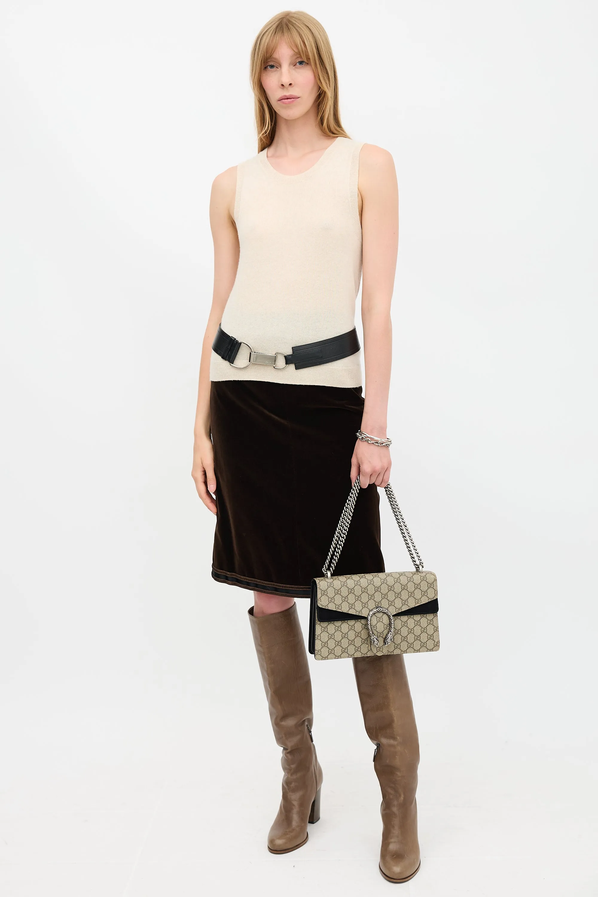 GG Supreme Monogram Dionysus Bag sold by VSP Consignment product image thumbnail 5