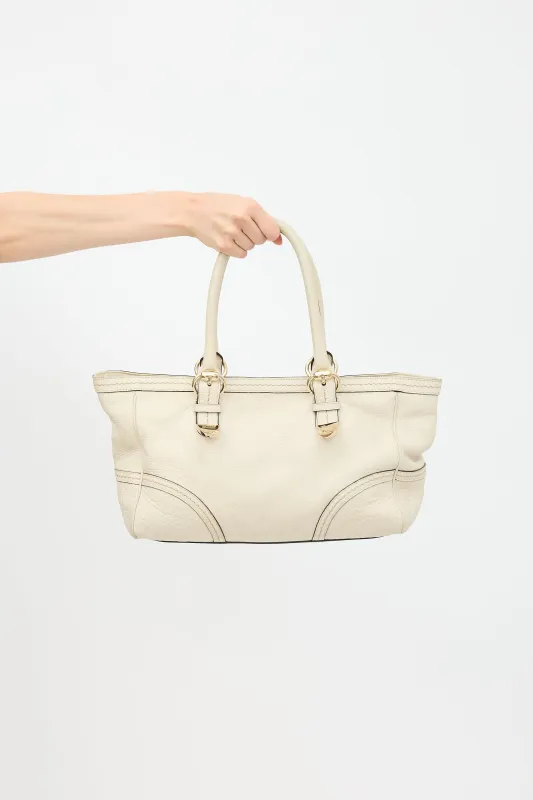 Leather Guccissima Signoria Bag sold by VSP Consignment