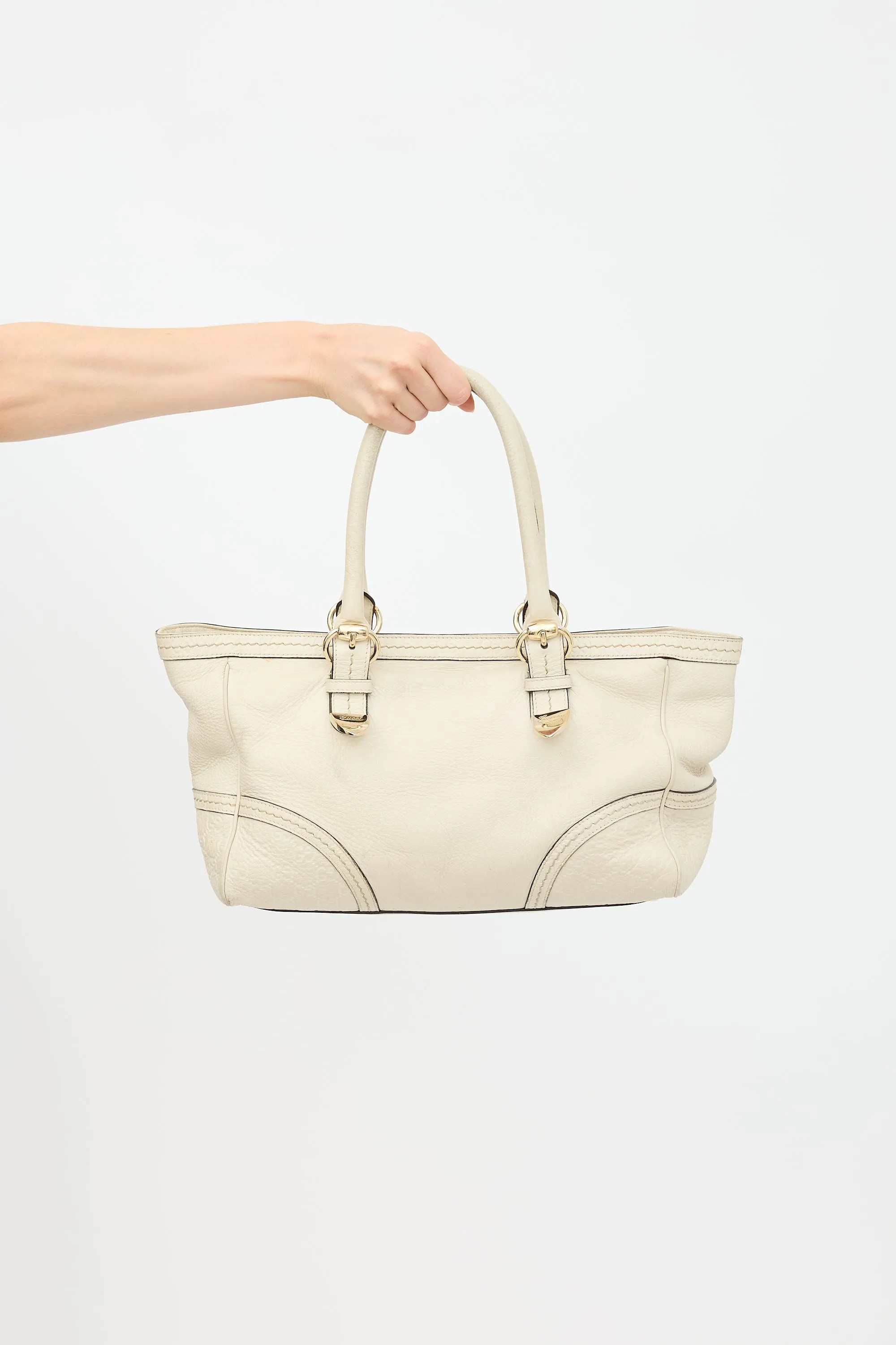 Leather Guccissima Signoria Bag sold by VSP Consignment