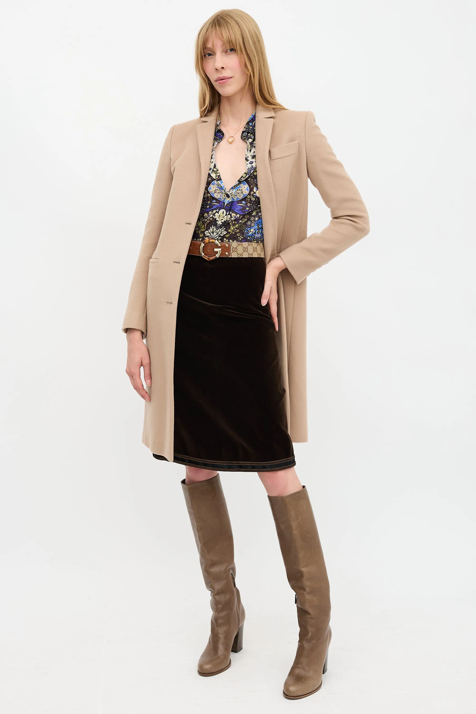 Wool Slim Fit Coat sold by VSP Consignment product image thumbnail 5