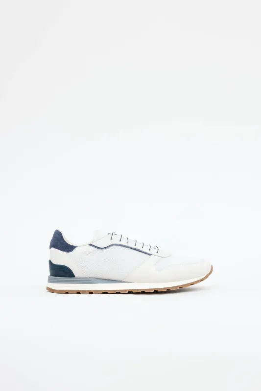 Leather & Mesh Sneakers sold by VSP Consignment