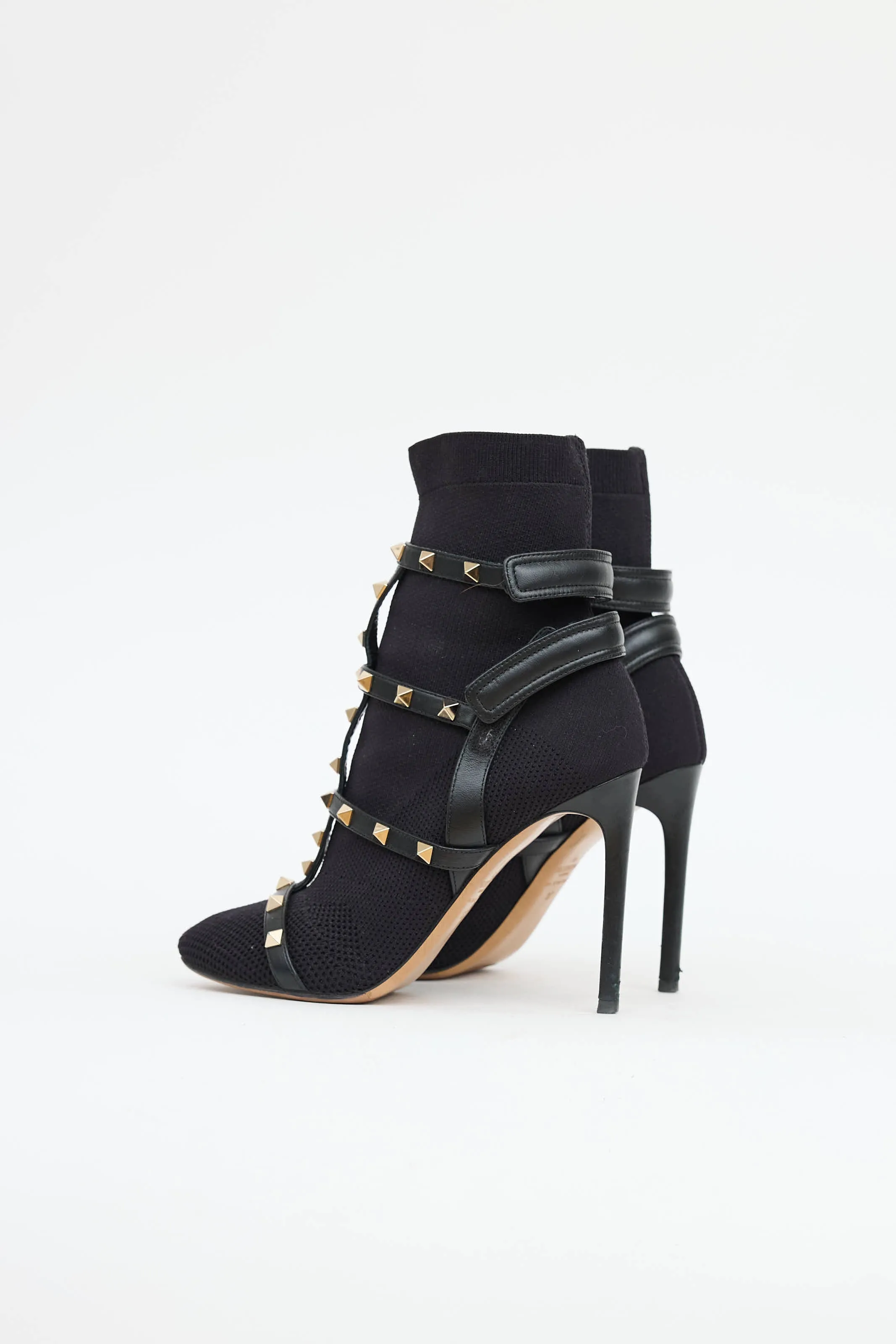 Rockstud Caged Sock Booties sold by VSP Consignment product image thumbnail 4