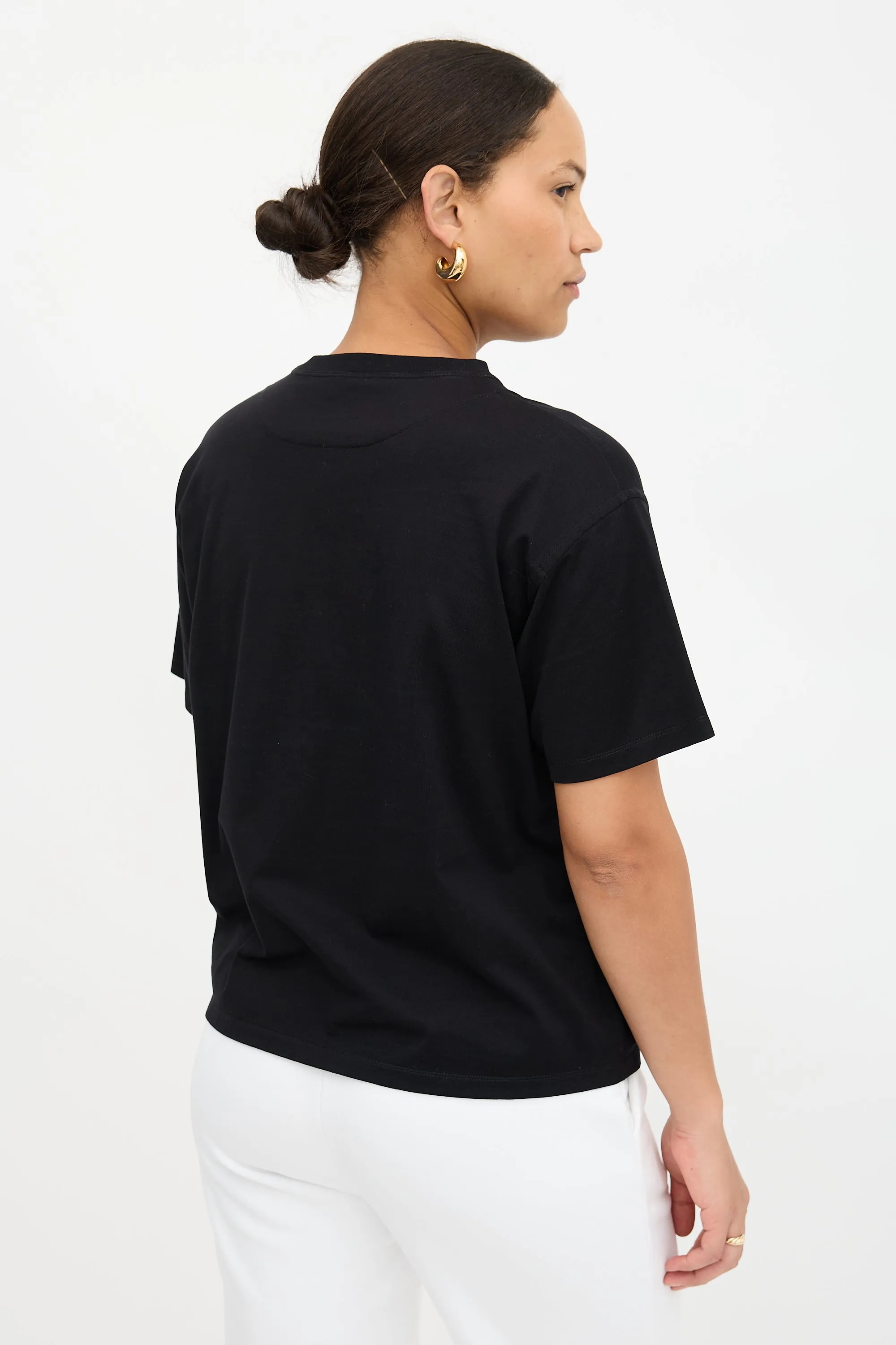 Ribbon Embroidered T-Shirt sold by VSP Consignment product image thumbnail 2