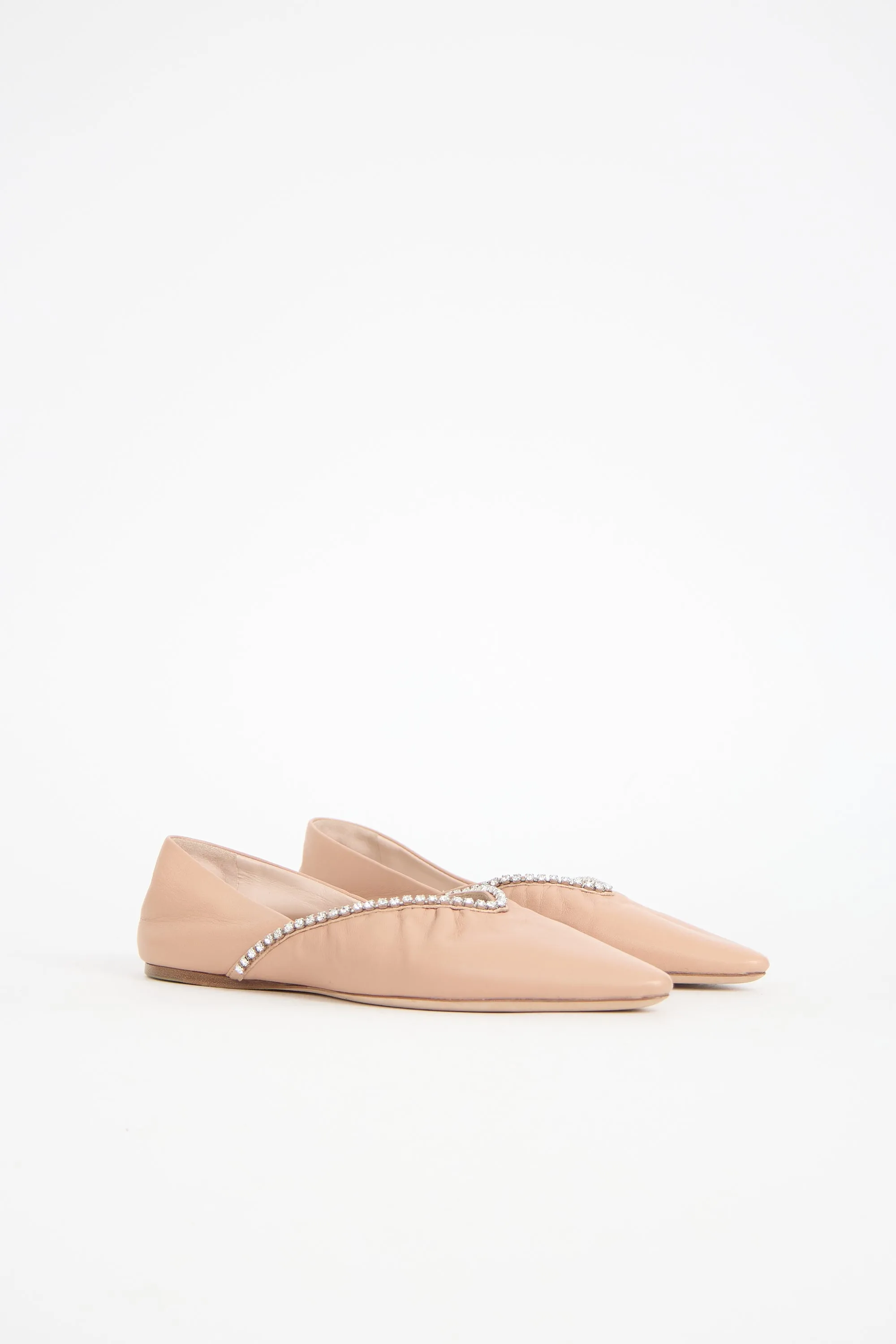 Leather Embellished Flat sold by VSP Consignment product image thumbnail 3