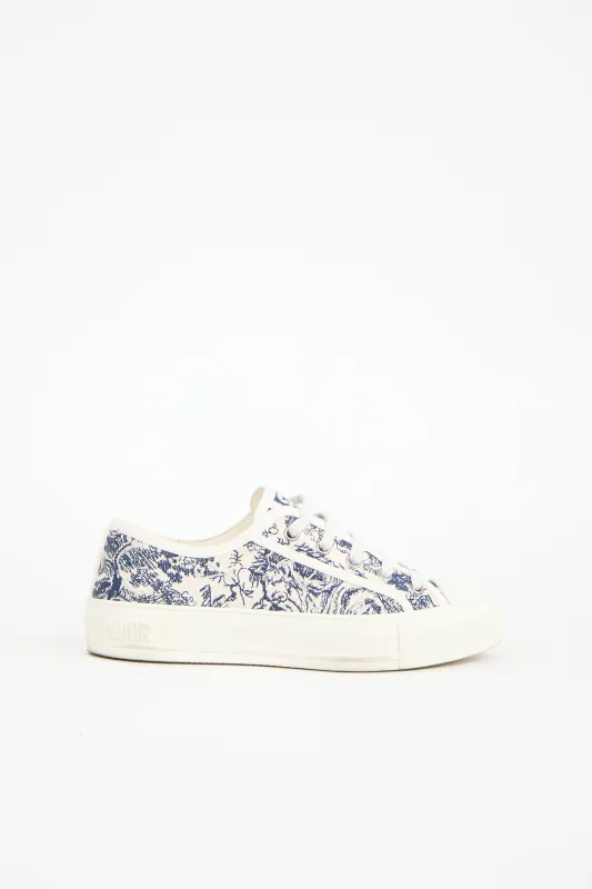 Embroidered Walk'N'Dior Sneaker sold by VSP Consignment