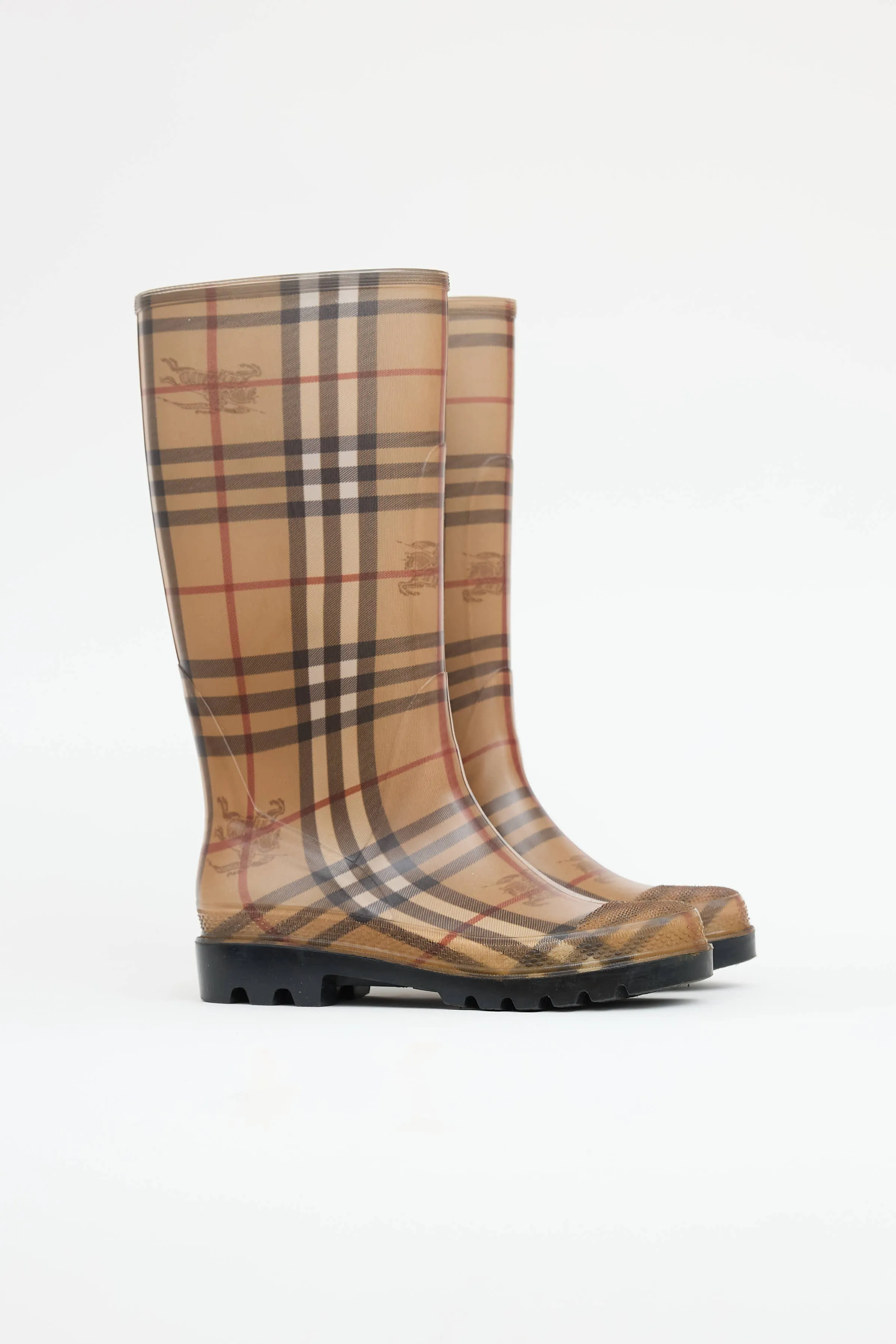 Haymarket Check Rain Boot sold by VSP Consignment product image thumbnail 2