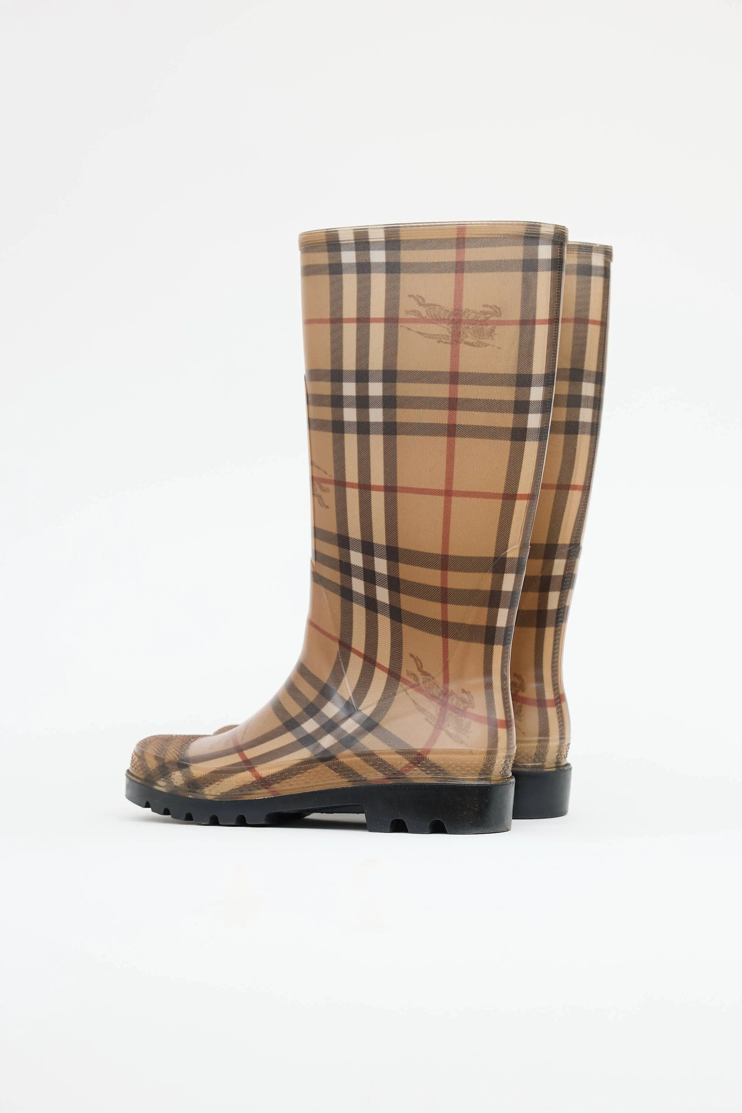 Haymarket Check Rain Boot sold by VSP Consignment product image thumbnail 4