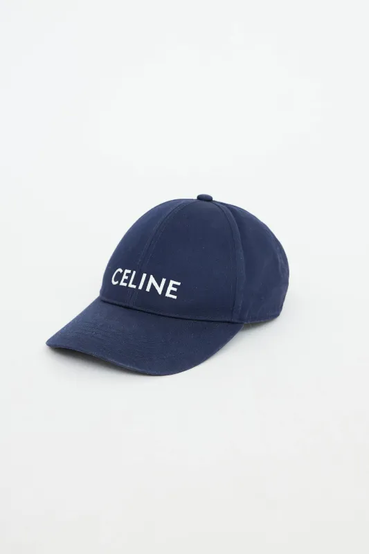 Logo Baseball Cap made by Celine