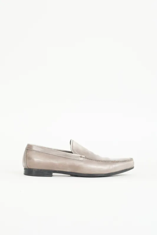 Leather Loafer made by Prada