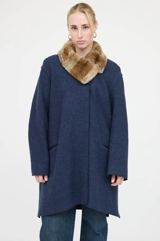 Wool Fur Coat sold by VSP Consignment