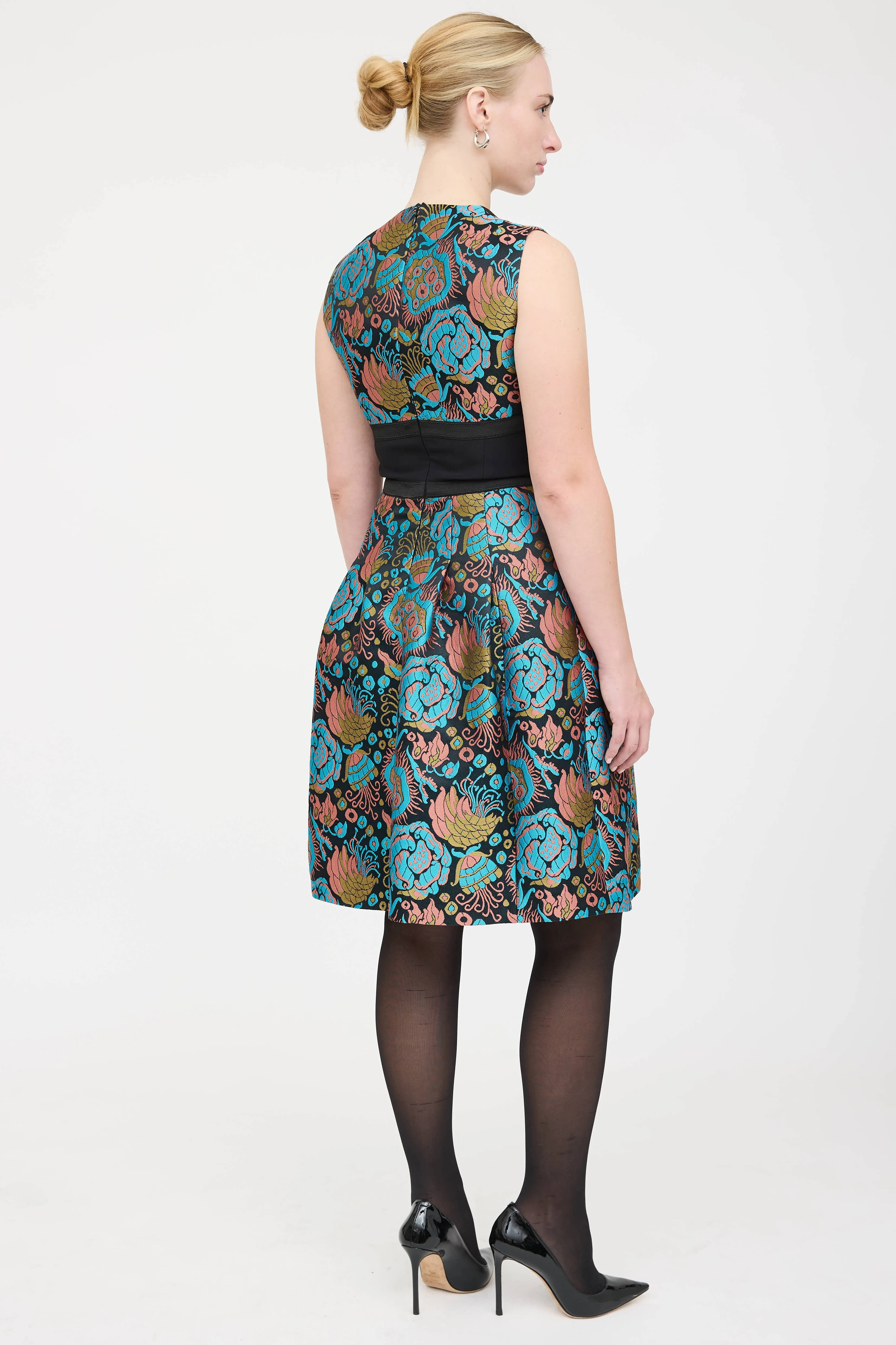 Jacquard Sheath Dress sold by VSP Consignment product image thumbnail 4