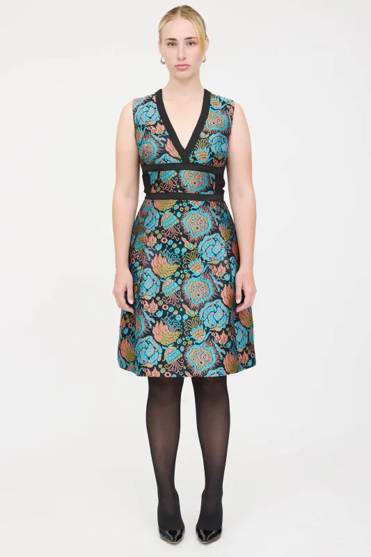 Jacquard Sheath Dress sold by VSP Consignment