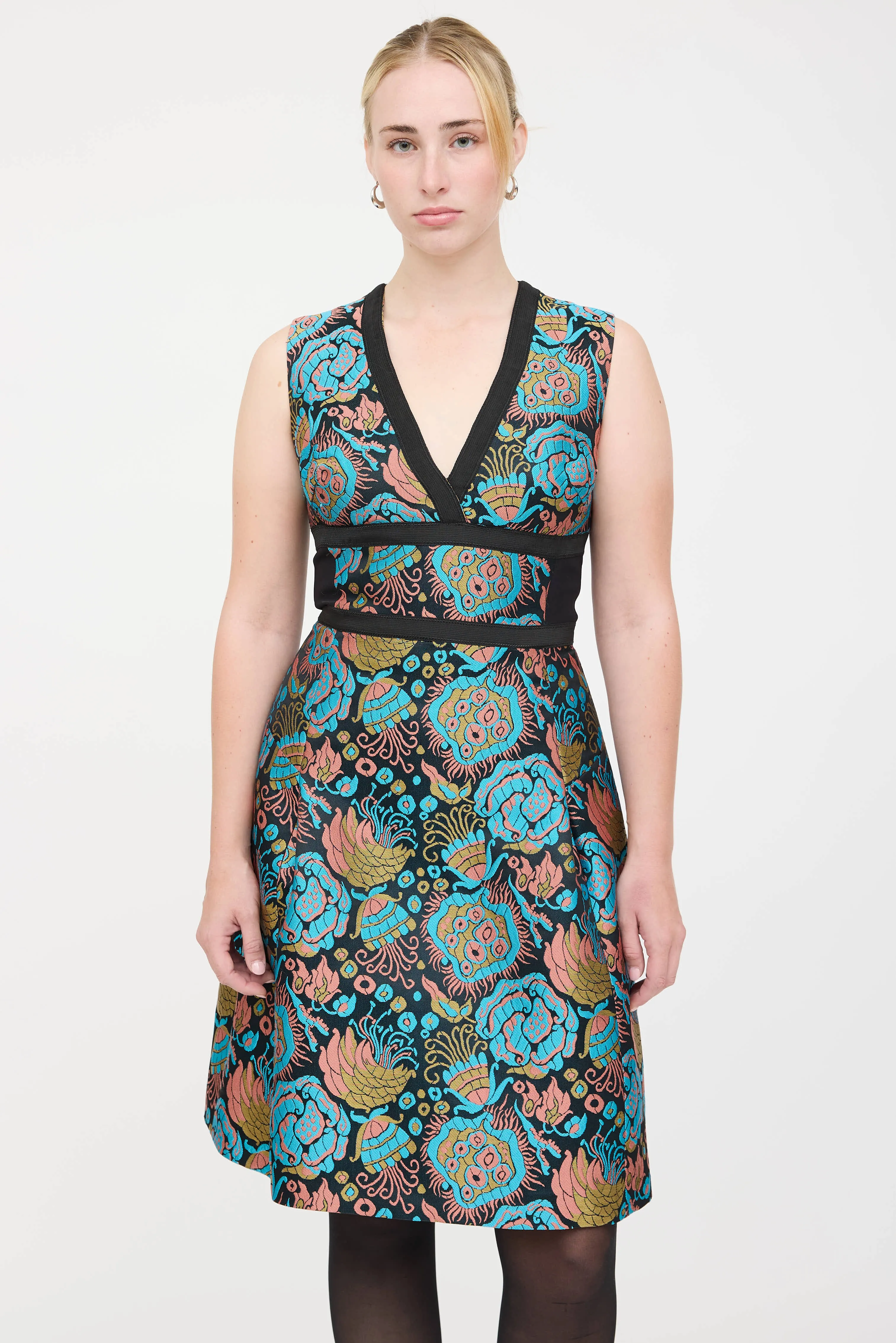 Jacquard Sheath Dress sold by VSP Consignment product image thumbnail 2