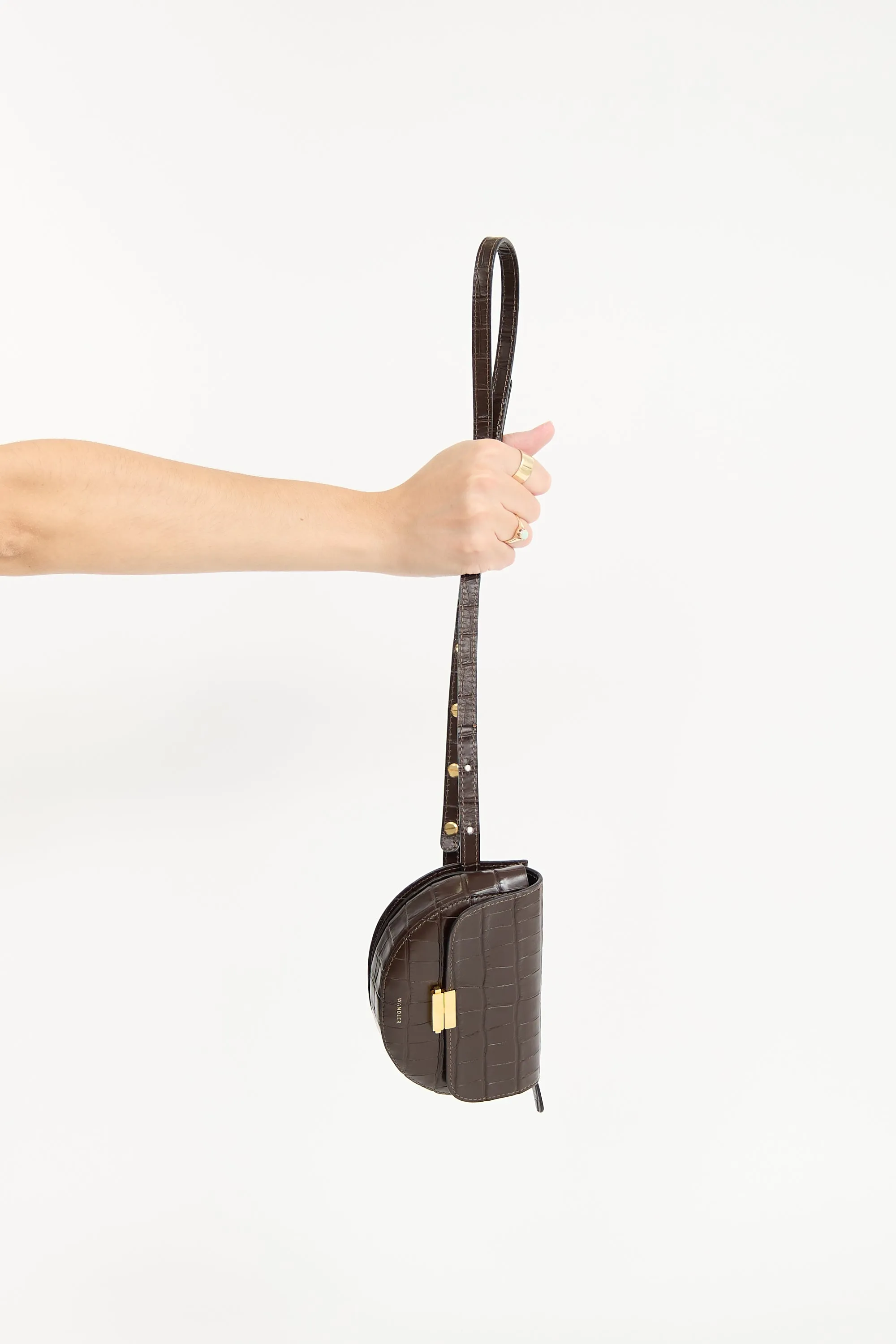 Textured Leather Anna Belt Bag sold by VSP Consignment product image thumbnail 4