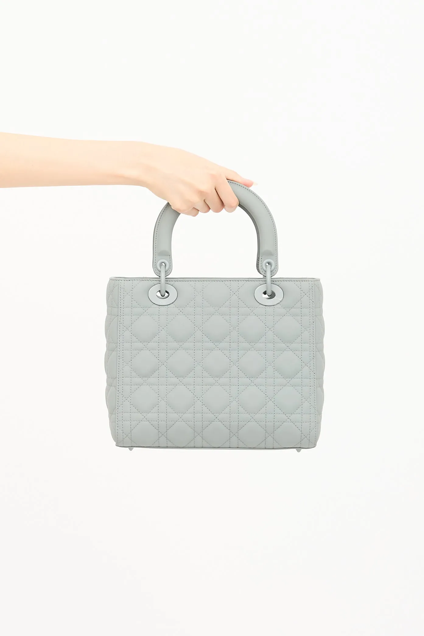 2020 Medium Leather Ultramatte Lady Dior Bag sold by VSP Consignment product image thumbnail 4