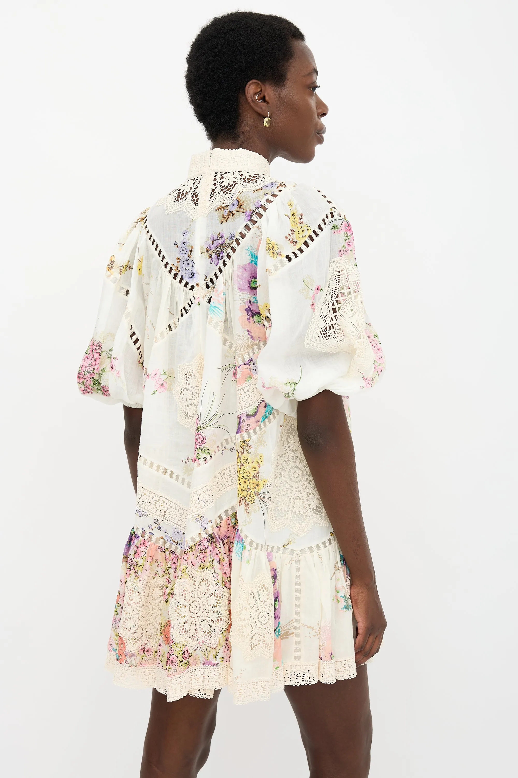 Lace & Floral Jude Dress sold by VSP Consignment product image thumbnail 4