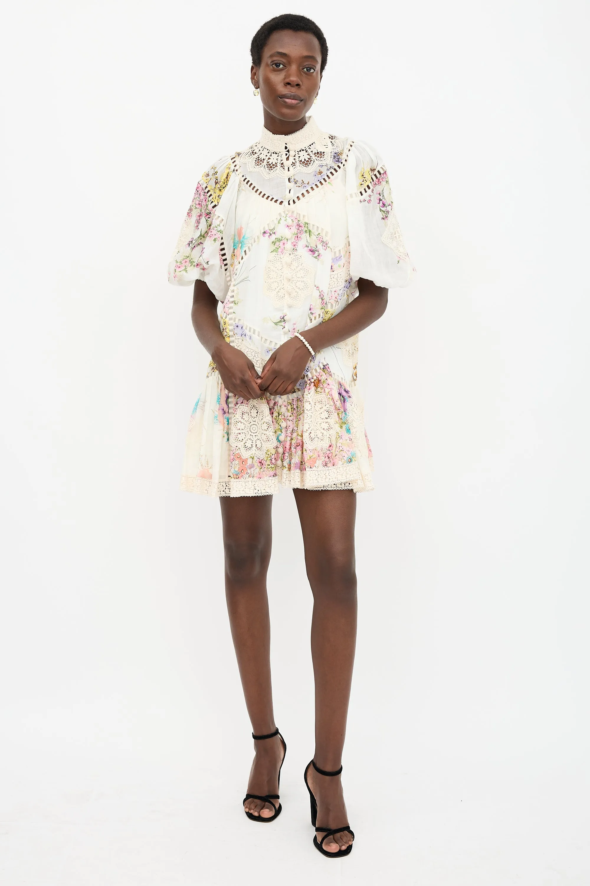 Lace & Floral Jude Dress sold by VSP Consignment product image thumbnail 5