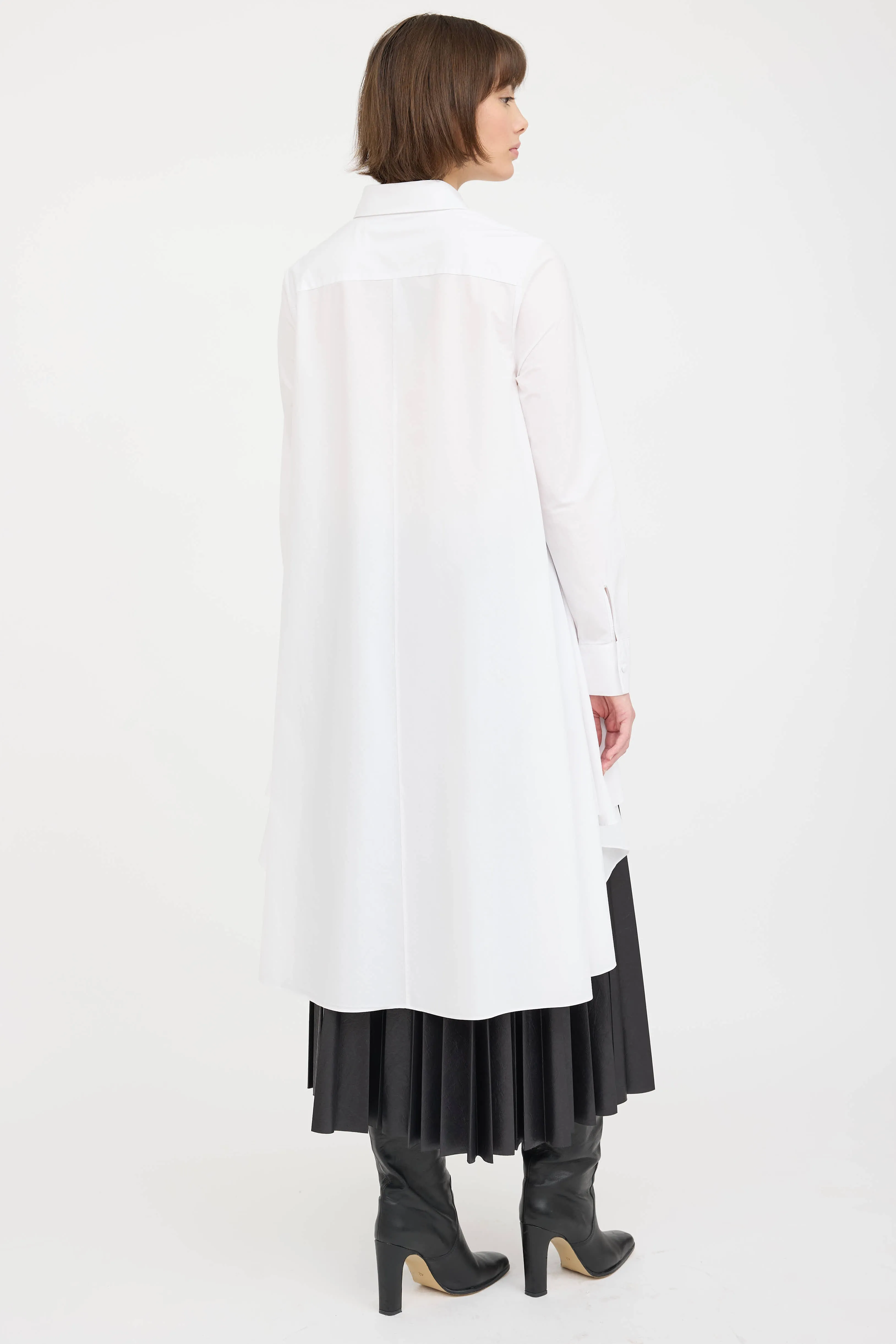 Pleated Shirt Dress sold by VSP Consignment product image thumbnail 4