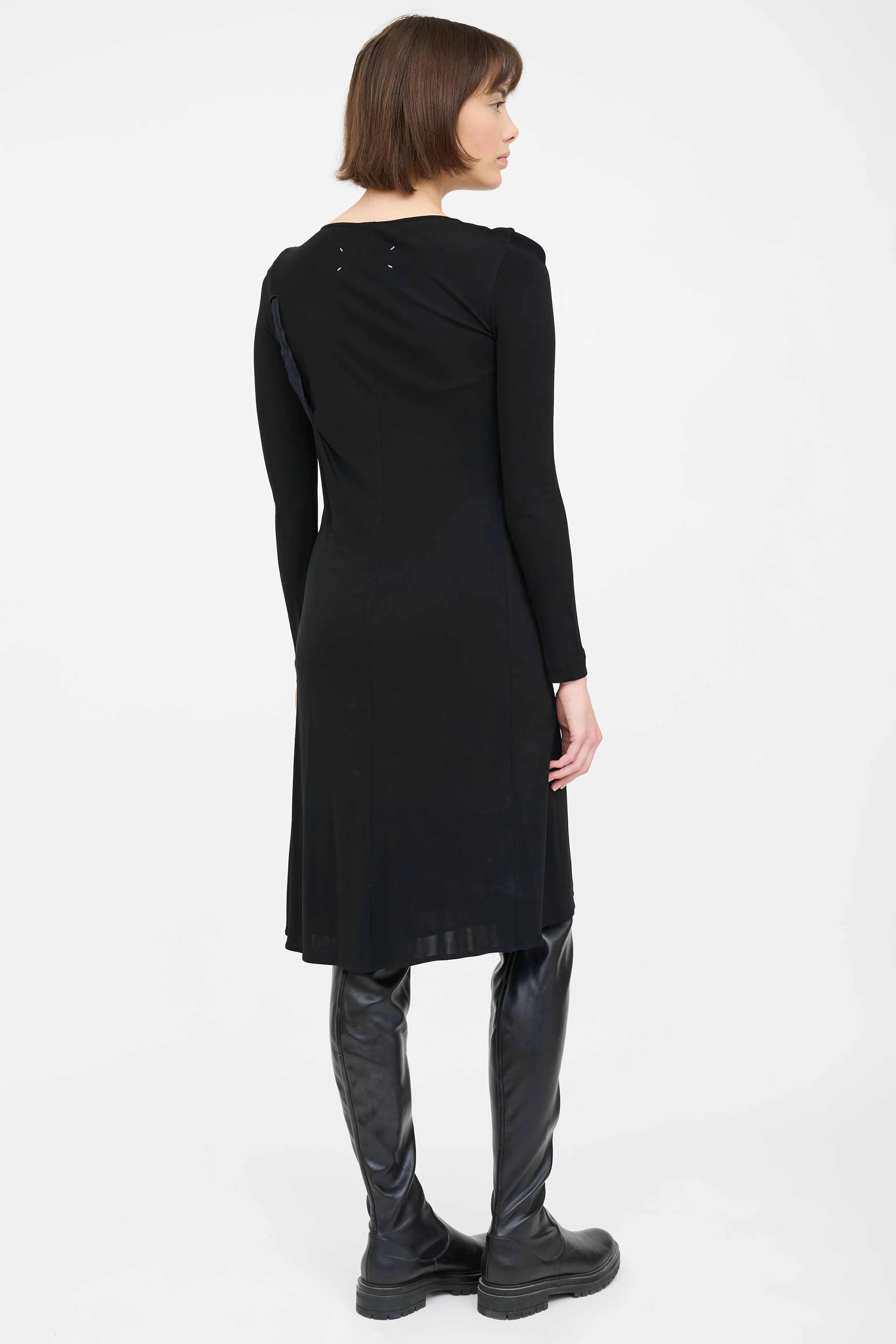 Gathered Longsleeve Dress sold by VSP Consignment product image thumbnail 5