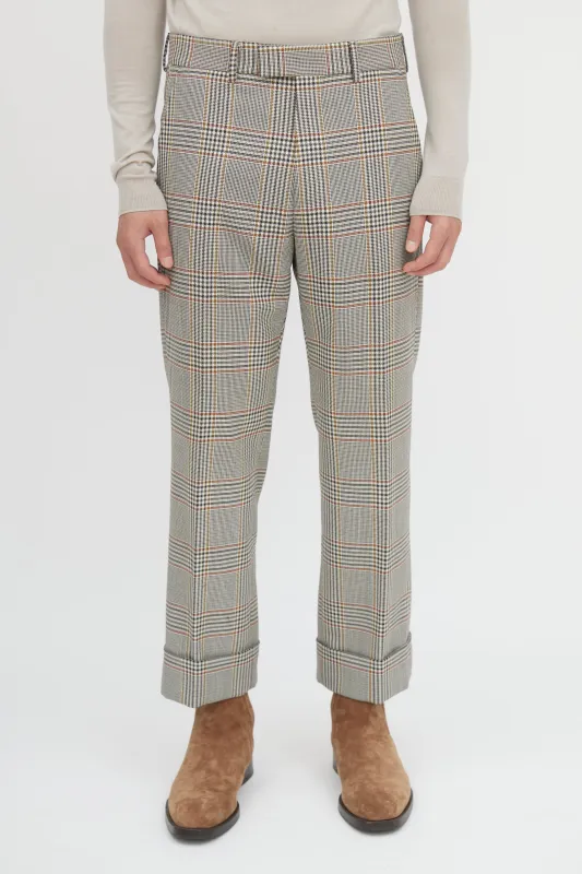 Glen Plaid Trouser sold by VSP Consignment