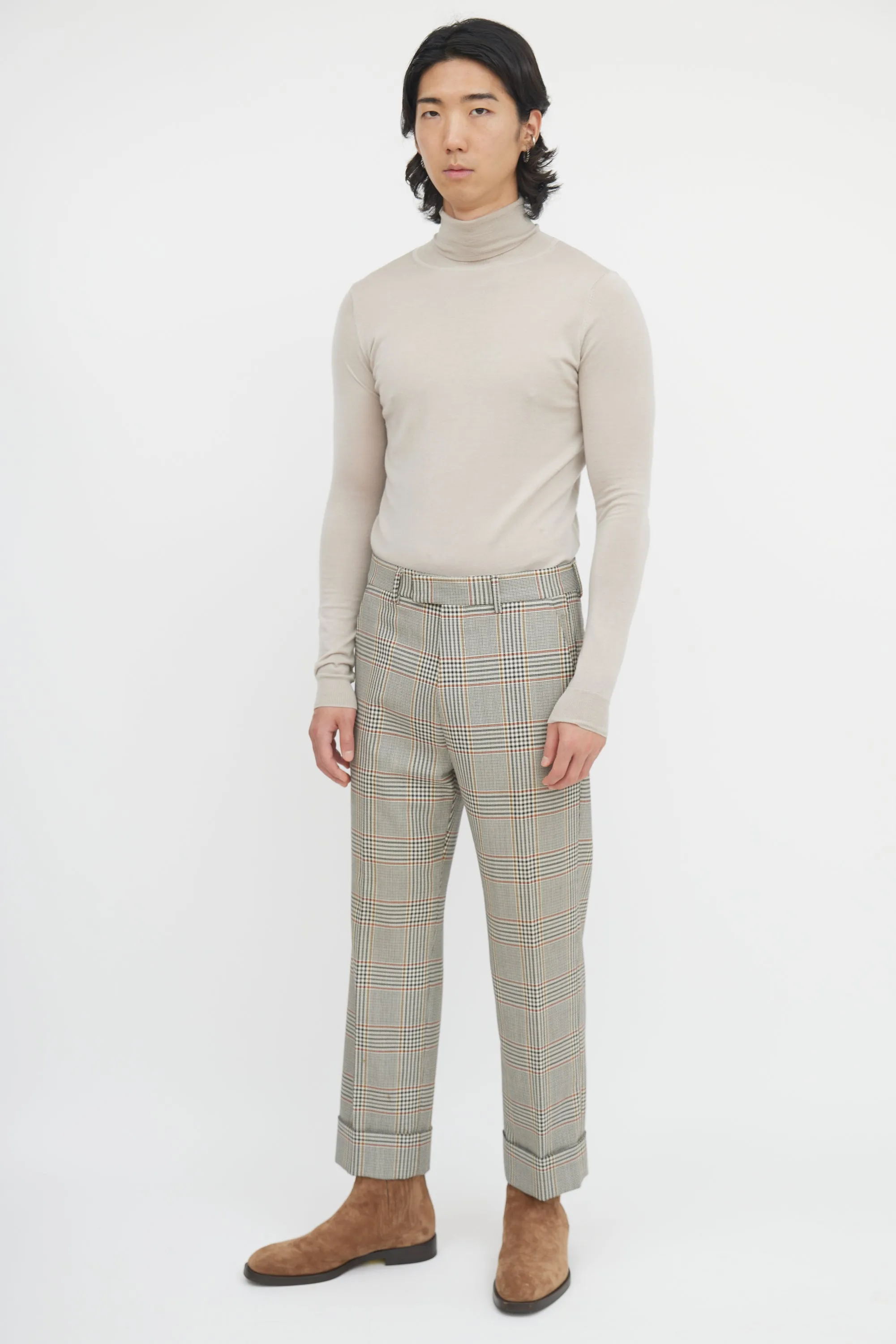 Glen Plaid Trouser sold by VSP Consignment product image thumbnail 2