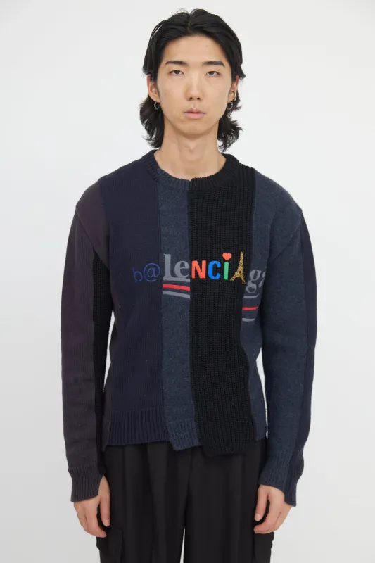 2020 Patchwork Logo Sweater sold by VSP Consignment
