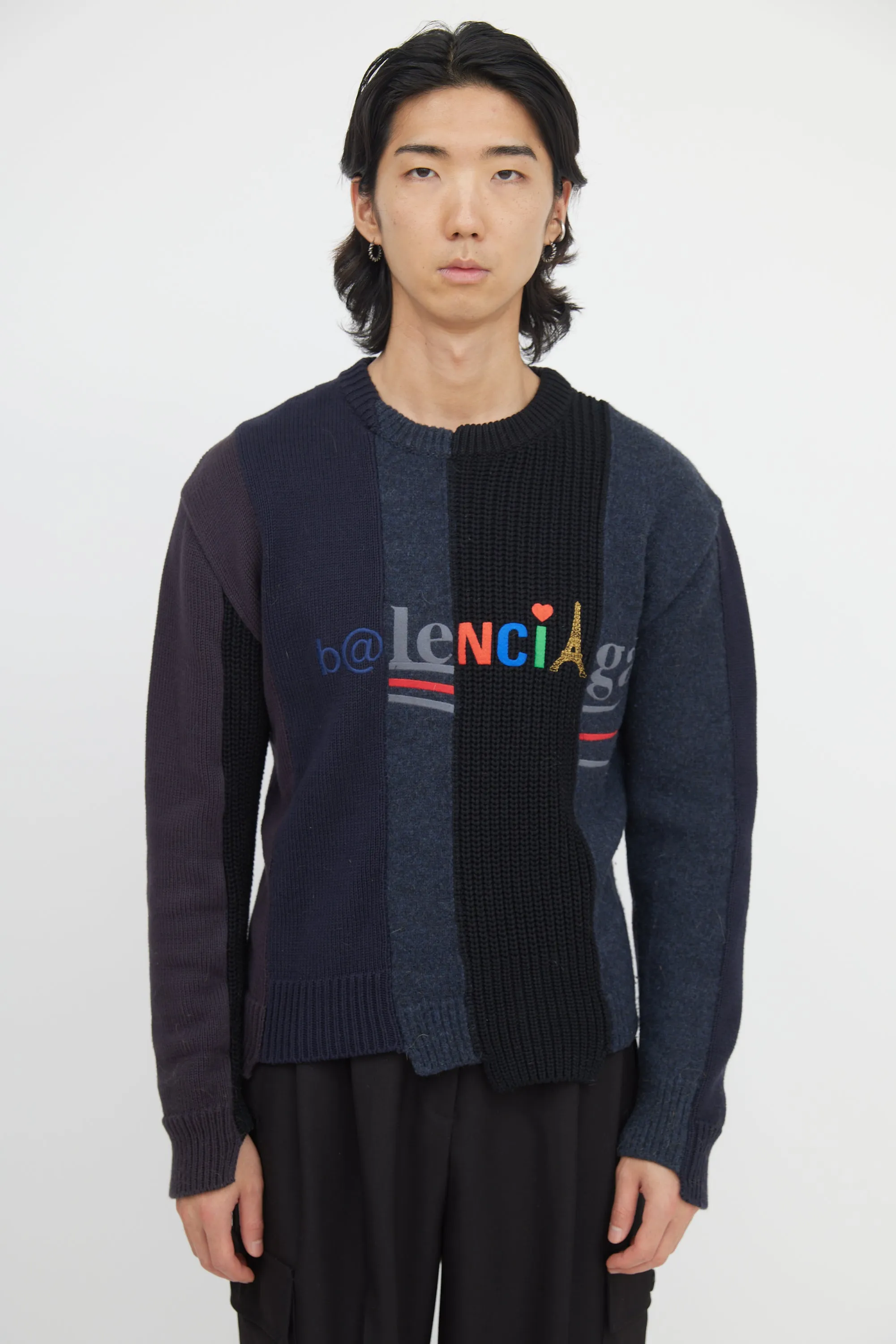 2020 Patchwork Logo Sweater sold by VSP Consignment
